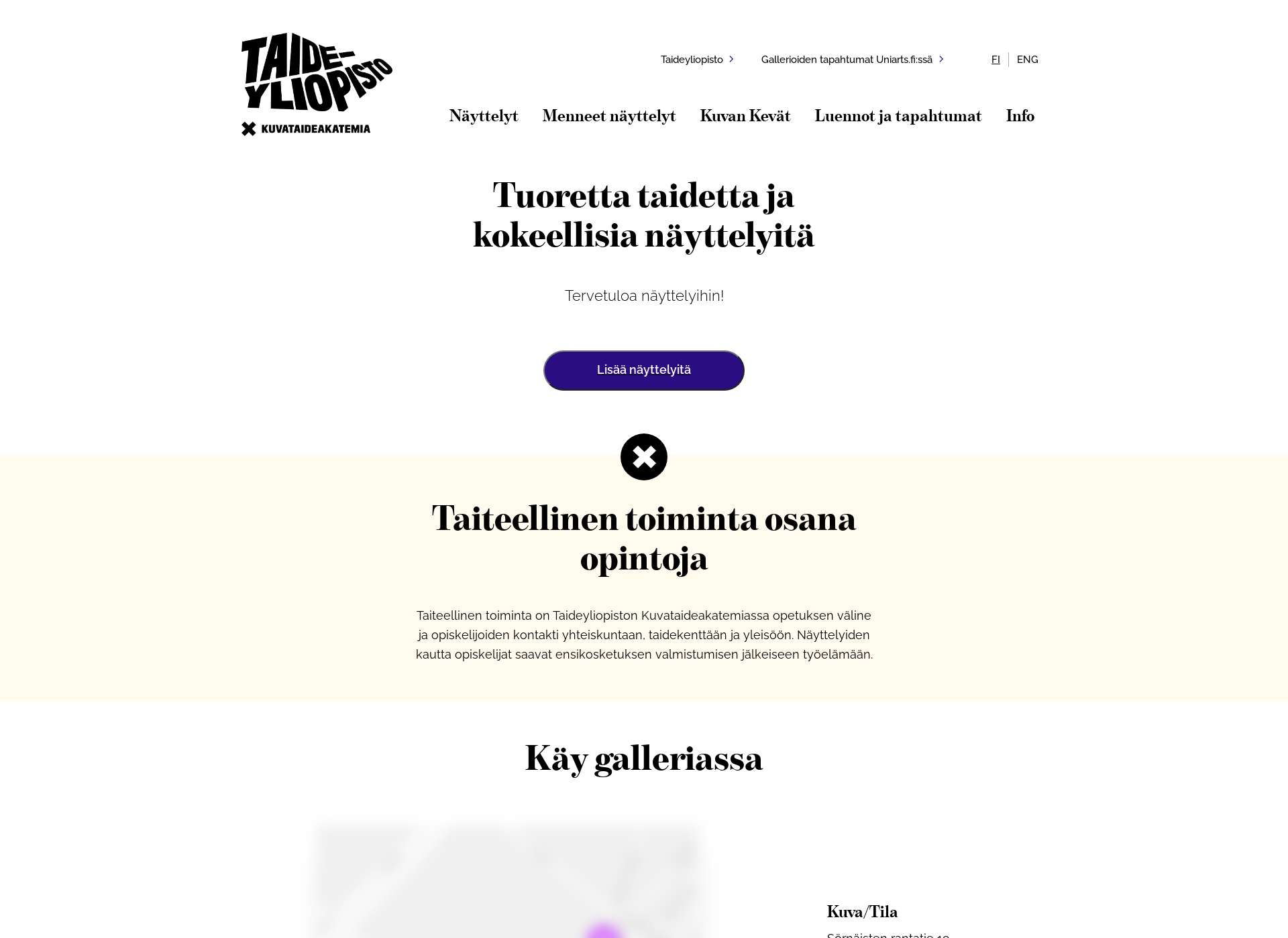 Screenshot for exhibitionlaboratory.fi