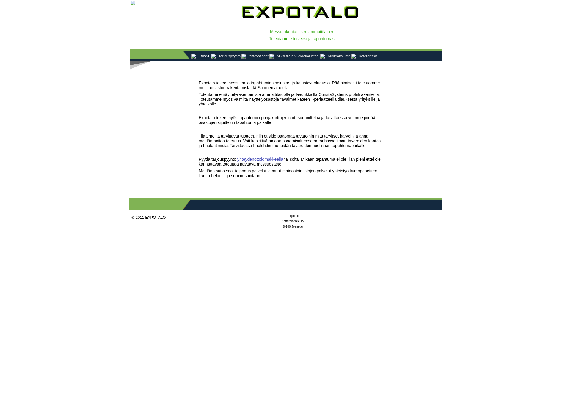 Screenshot for expotalo.fi
