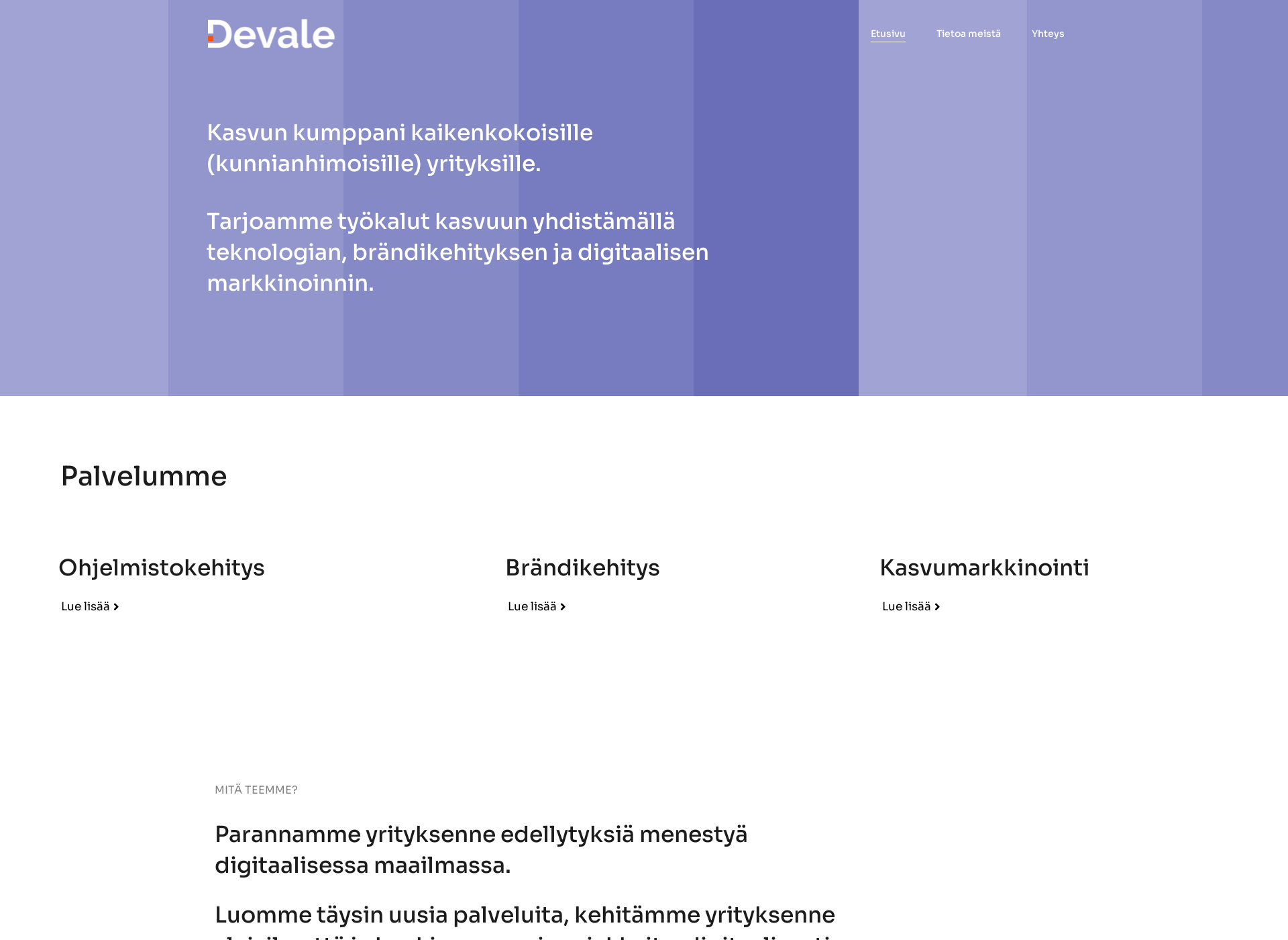 Screenshot for extem.fi