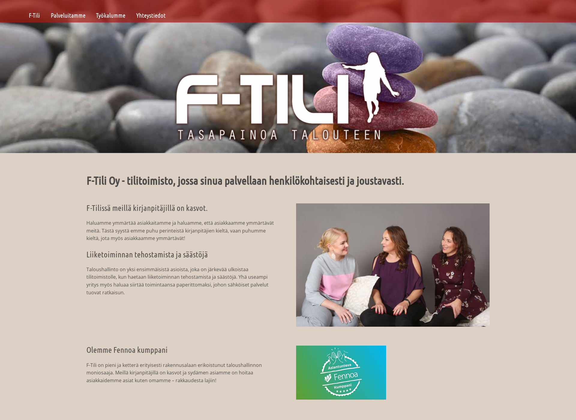 Screenshot for f-tili.fi
