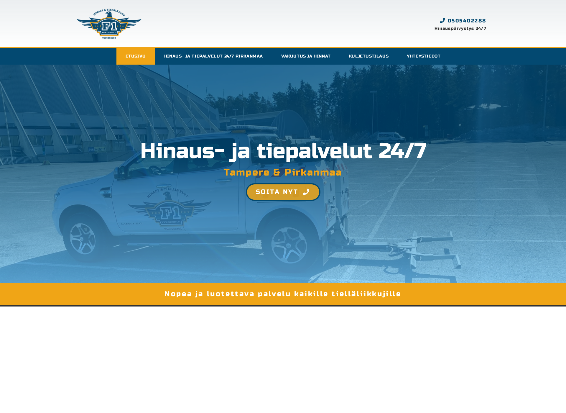 Screenshot for f1hinaus.fi