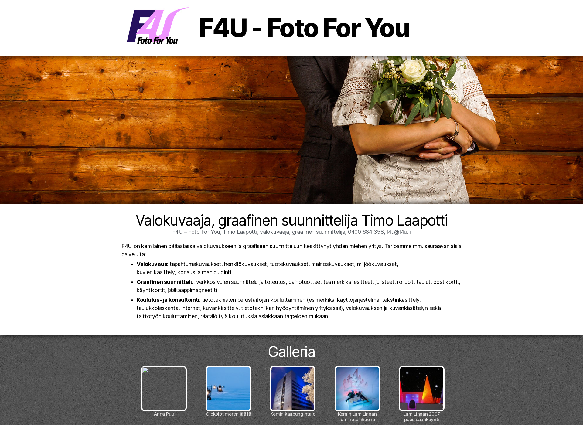 Screenshot for f4u.fi