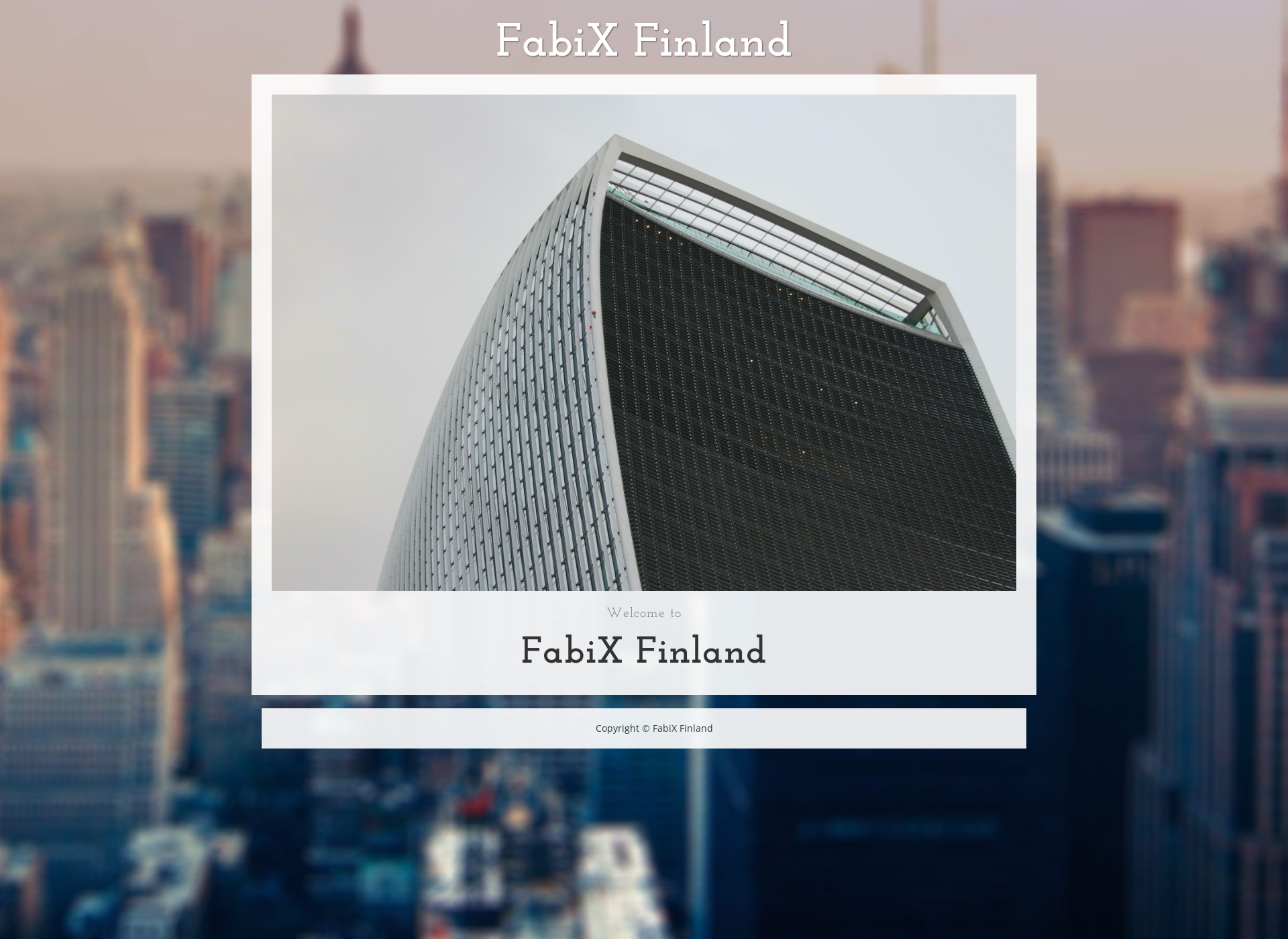 Skärmdump för fabix.fi