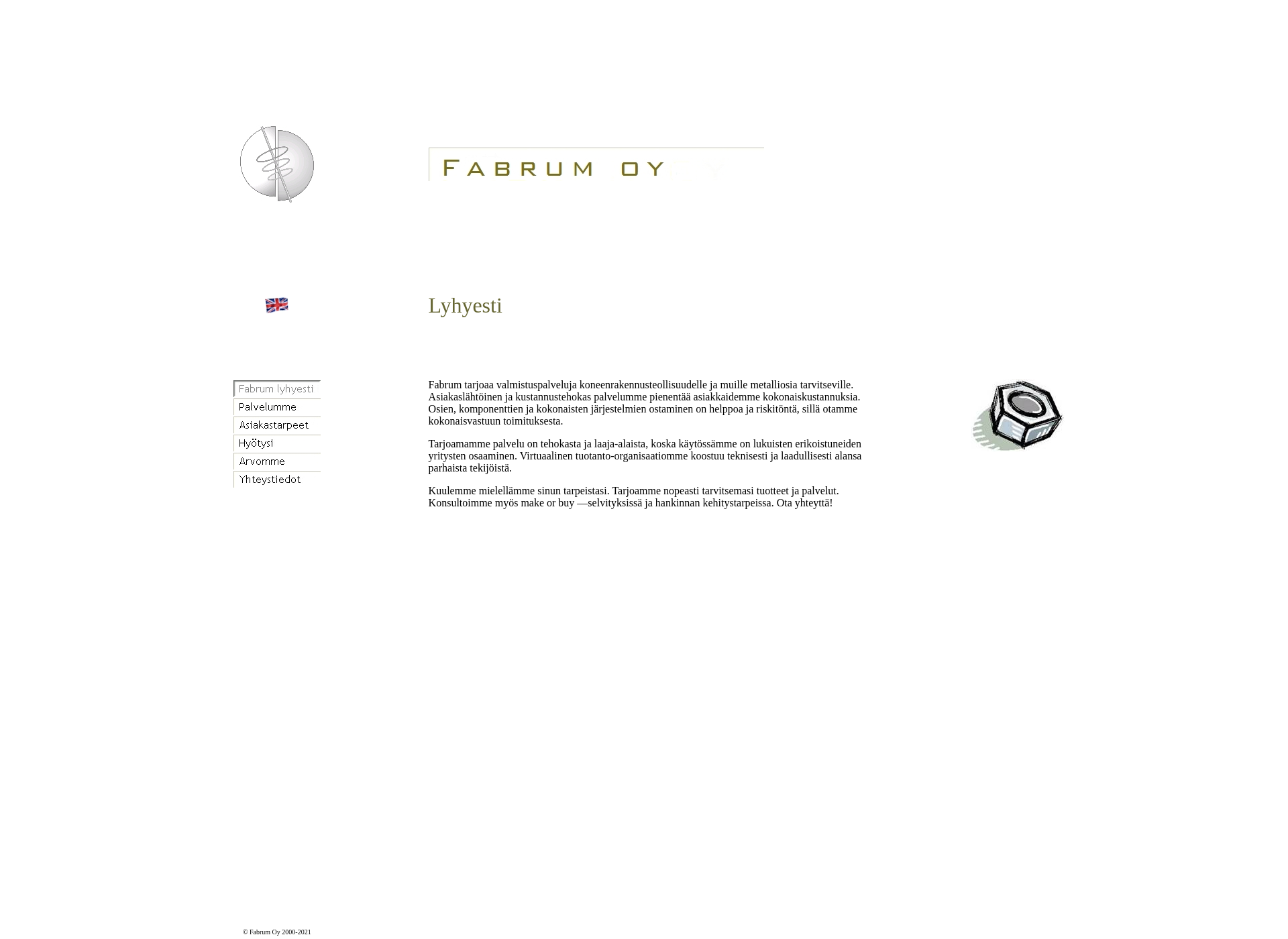 Screenshot for fabrum.com