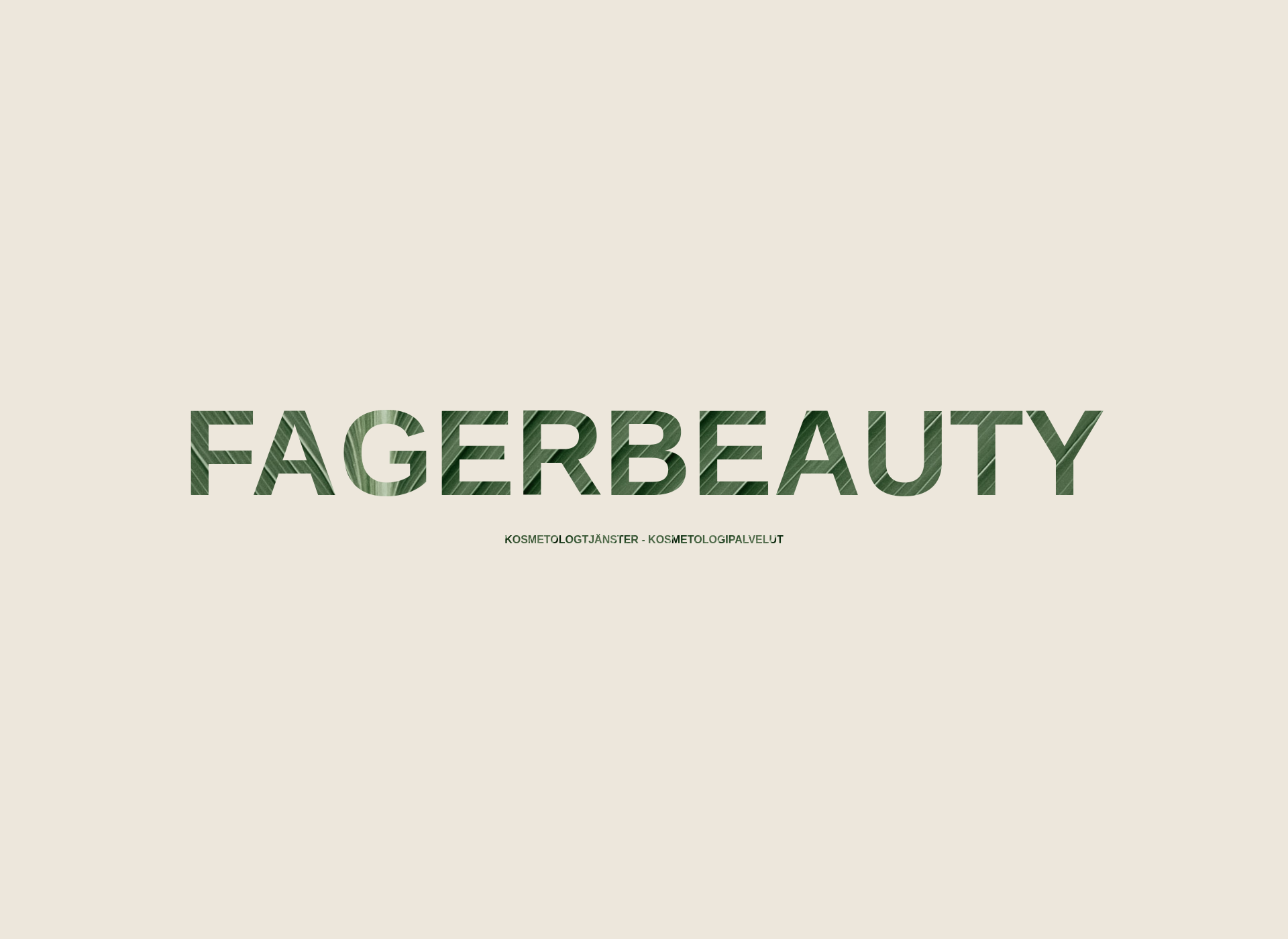 Screenshot for fagerbeauty.fi