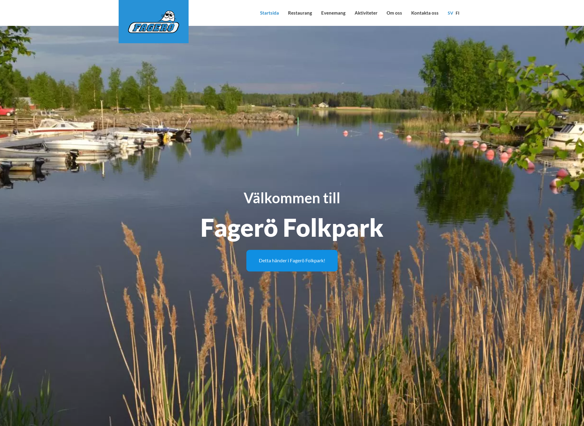 Screenshot for fagero.fi