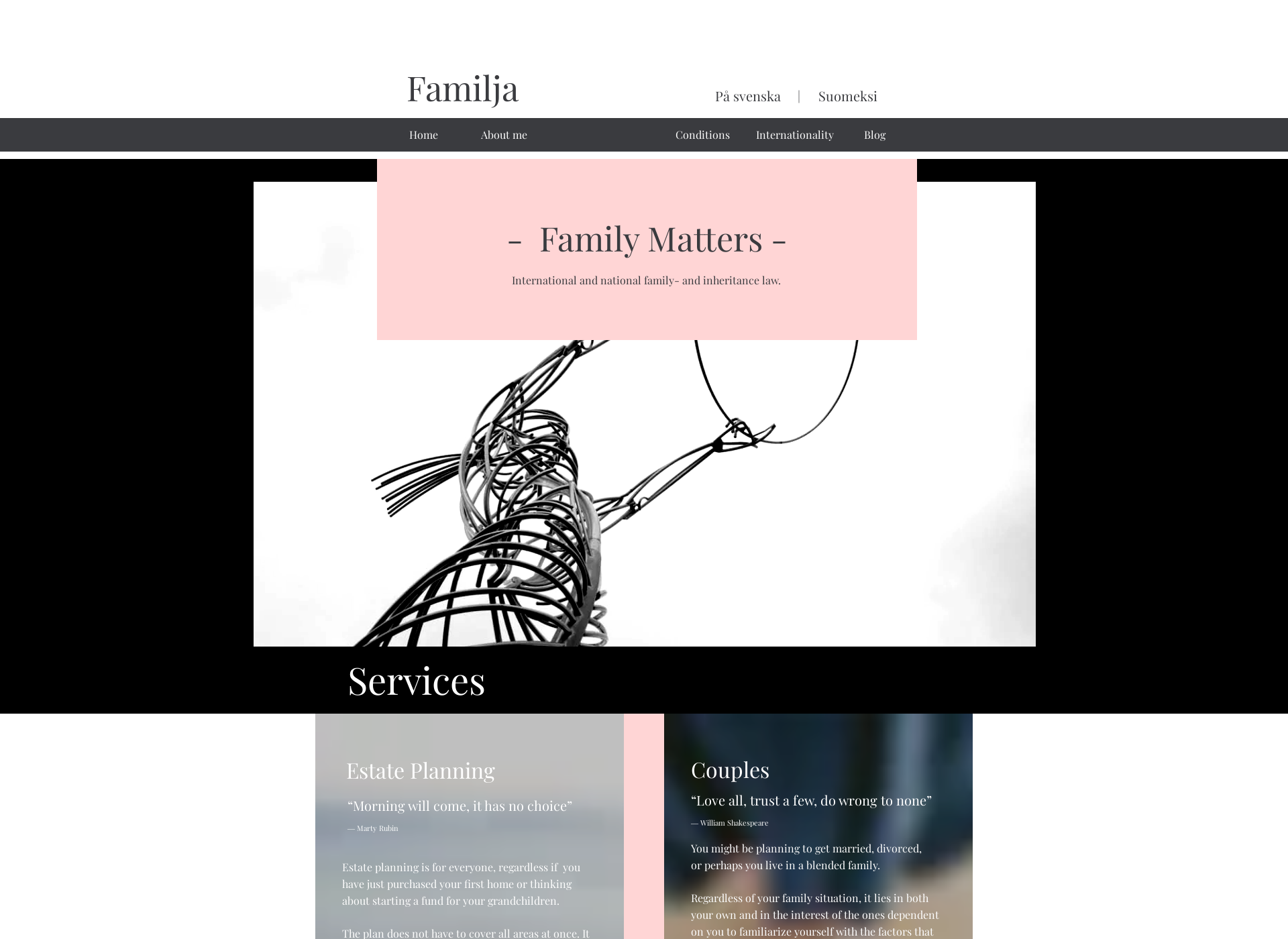 Screenshot for familja.fi