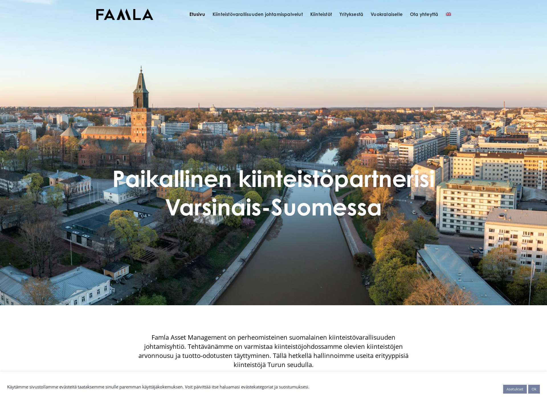 Screenshot for famla.fi