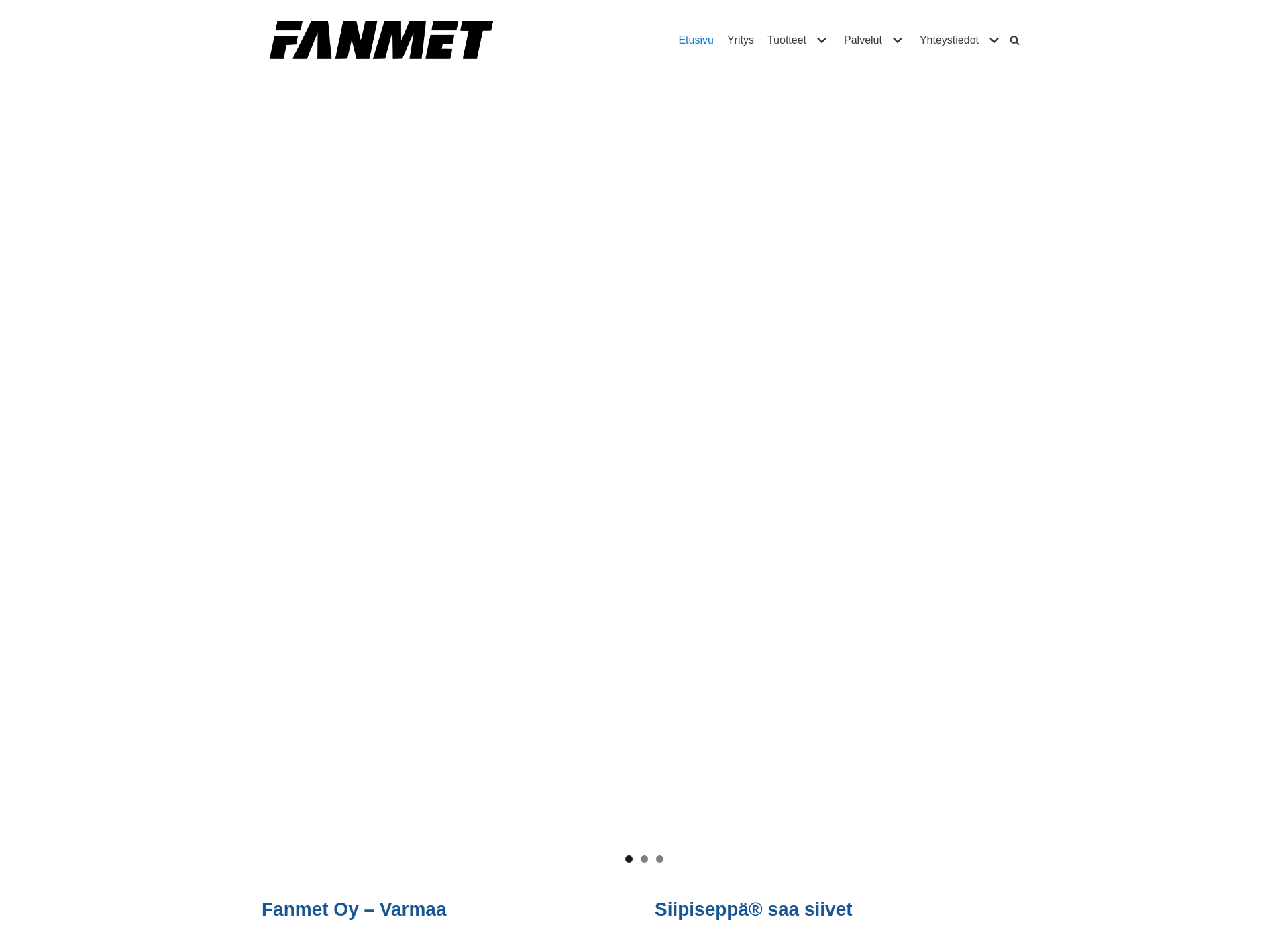 Screenshot for fanmet.fi