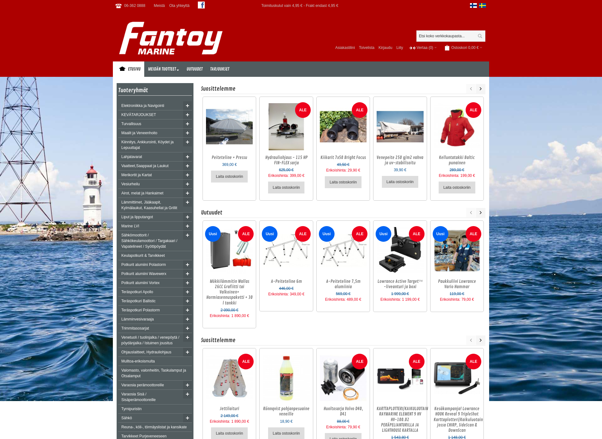 Screenshot for fantoy.fi