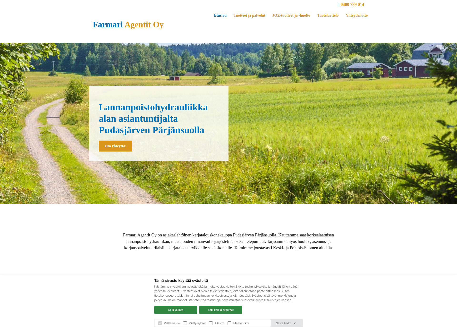 Screenshot for farmariagentit.fi