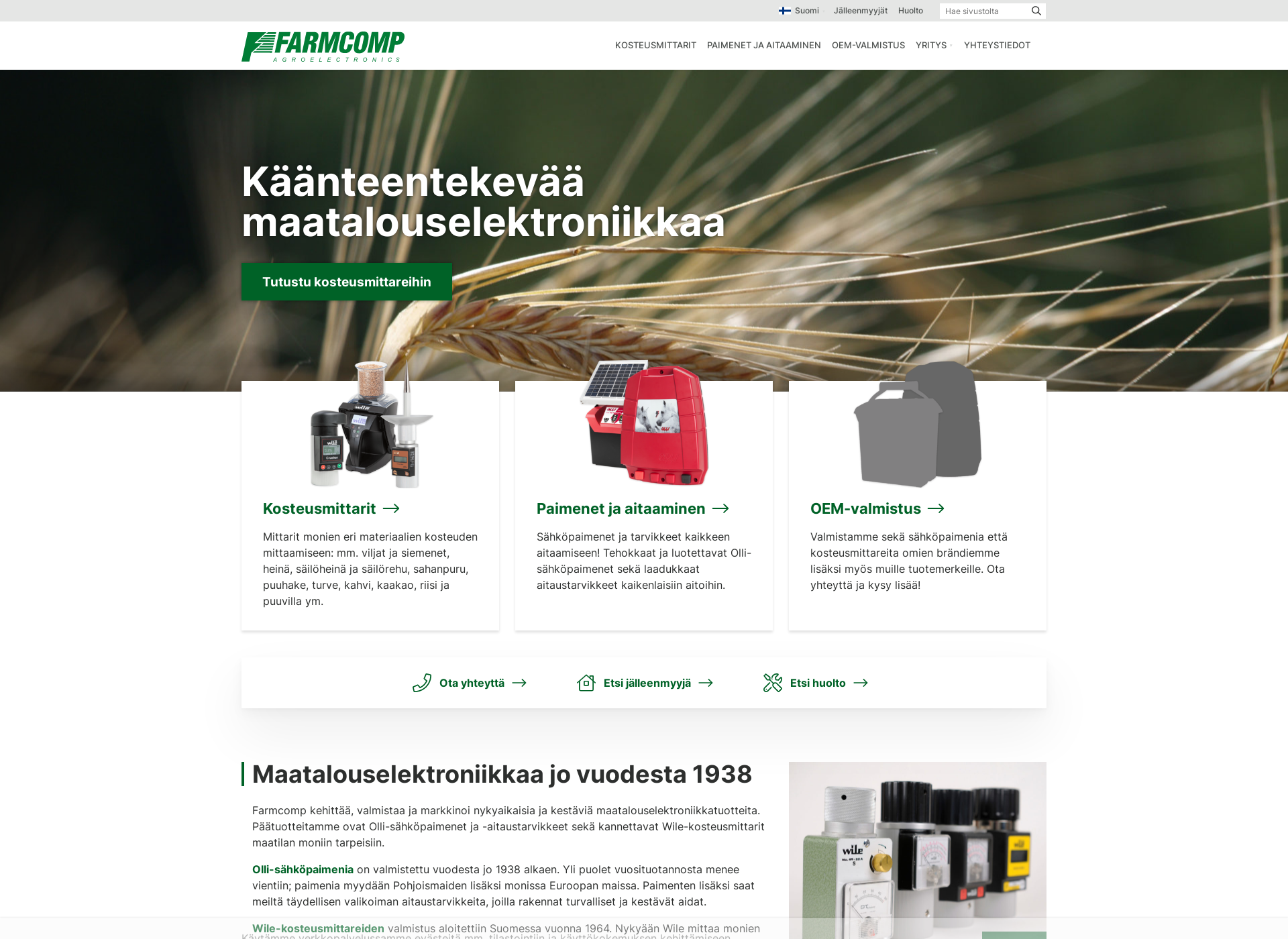 Screenshot for farmcomp.fi