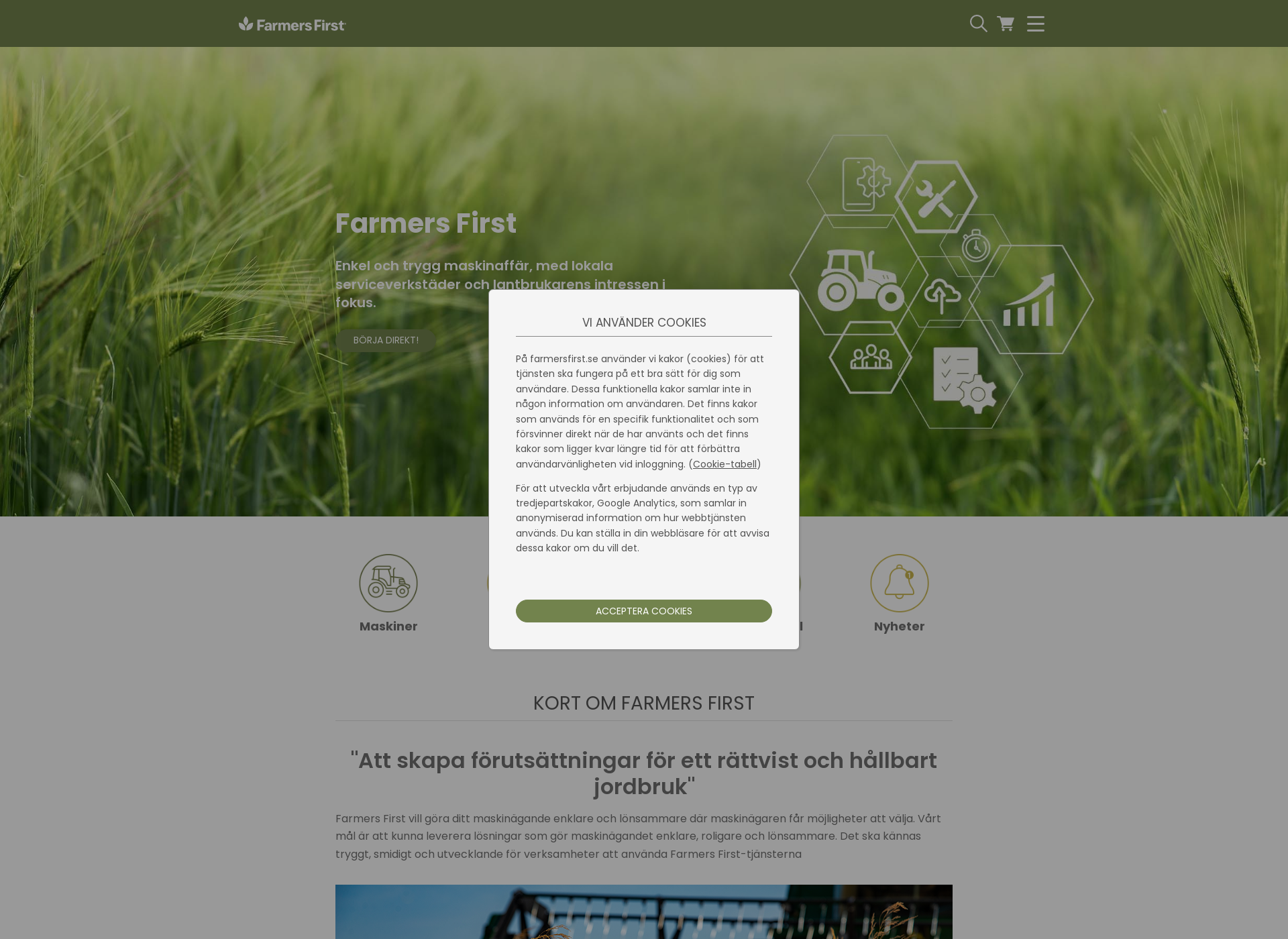 Screenshot for farmer-first.fi