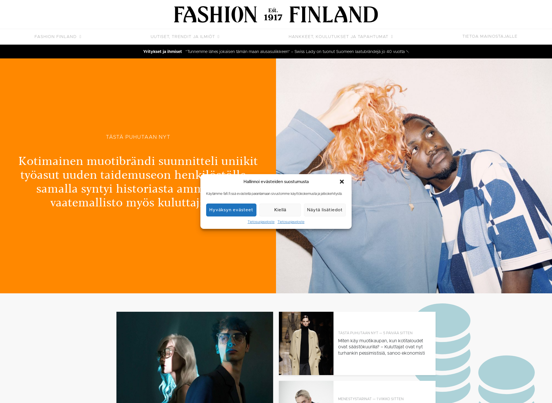 Skärmdump för fashionfinland.fi