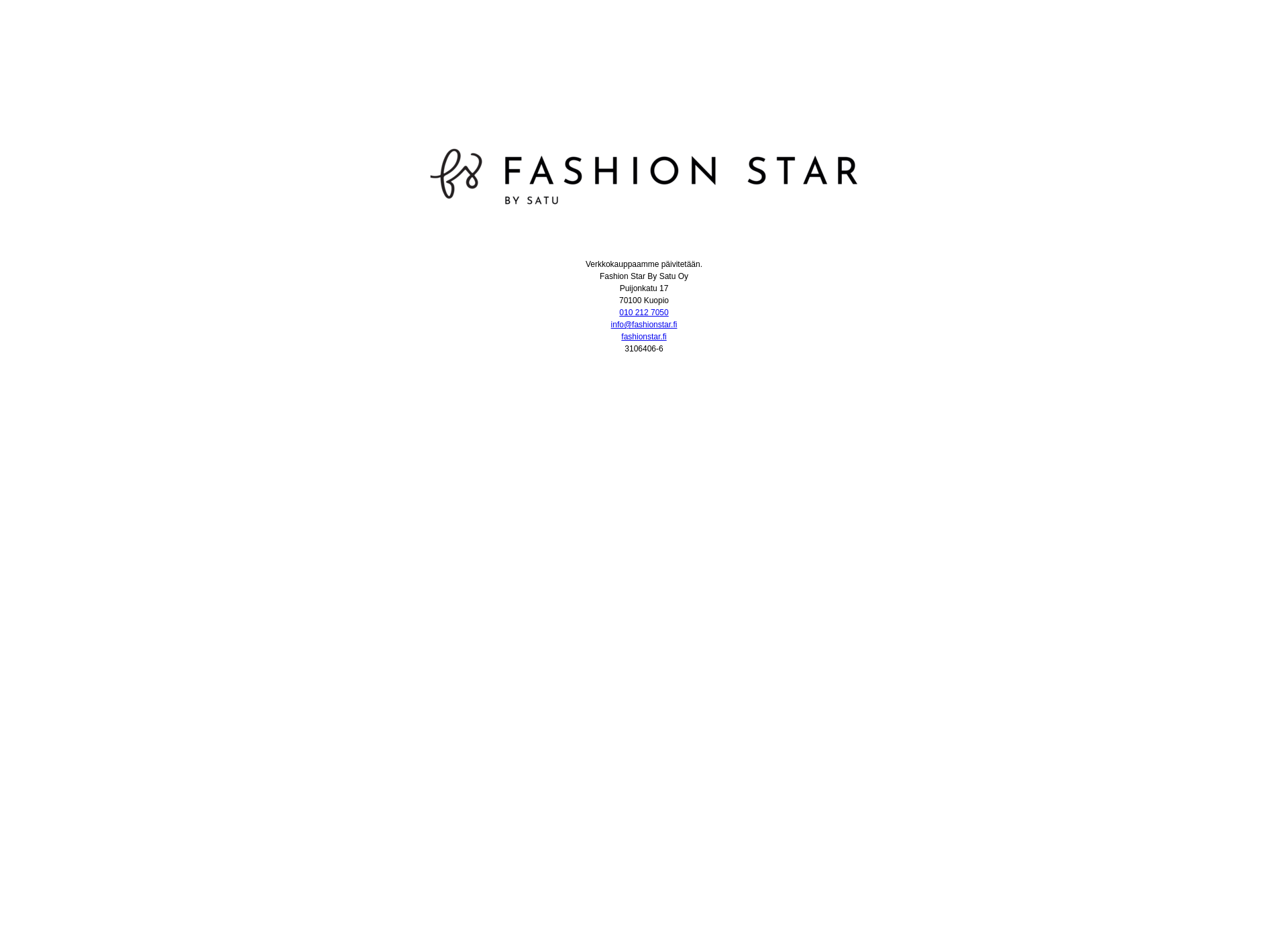 Screenshot for fashionstar.fi