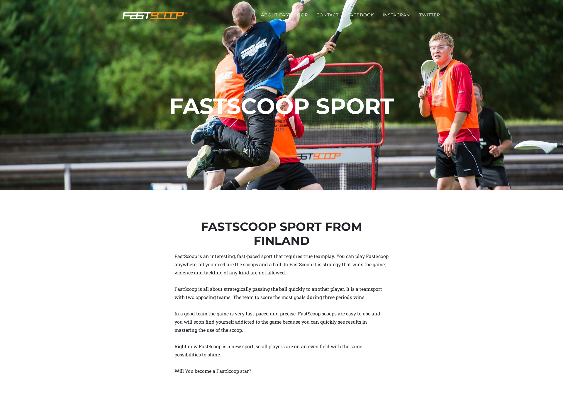 Screenshot for fastscoop.fi