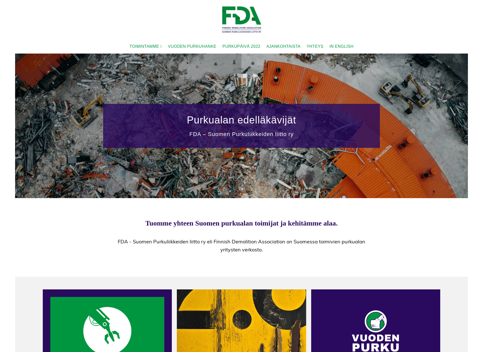 Screenshot for fda.fi