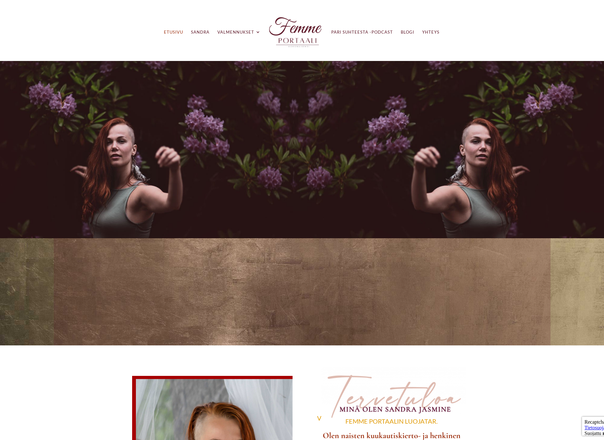 Screenshot for femmeportaali.fi