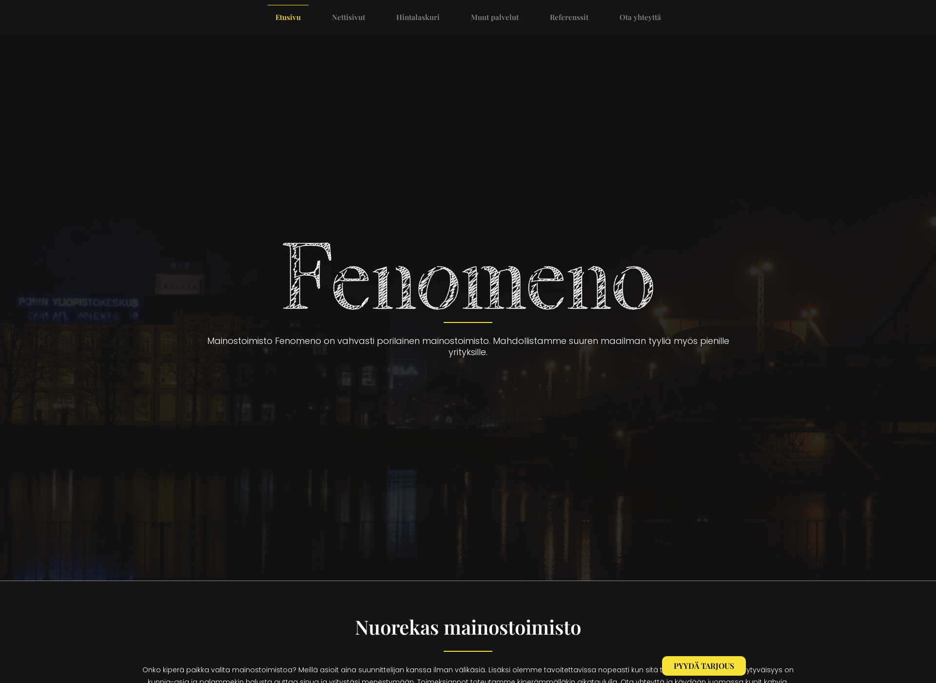 Screenshot for fenomeno.fi