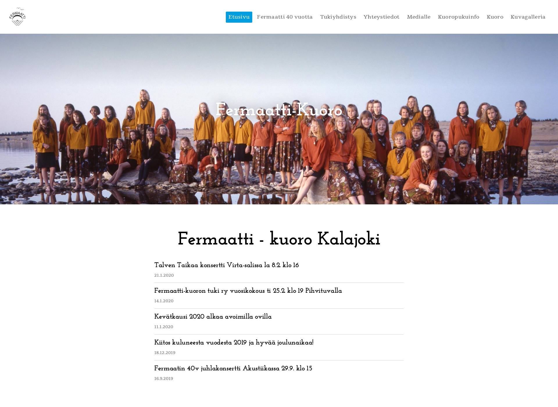 Skärmdump för fermaatti.fi