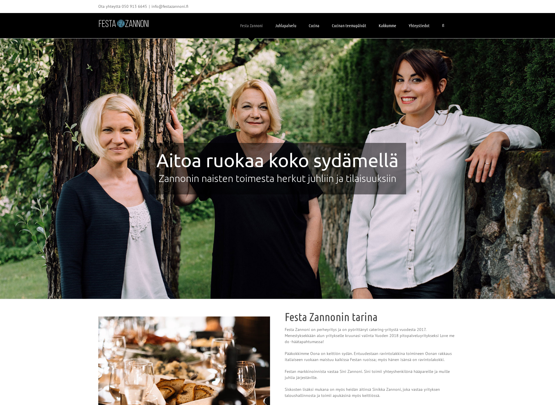 Screenshot for festazannoni.fi