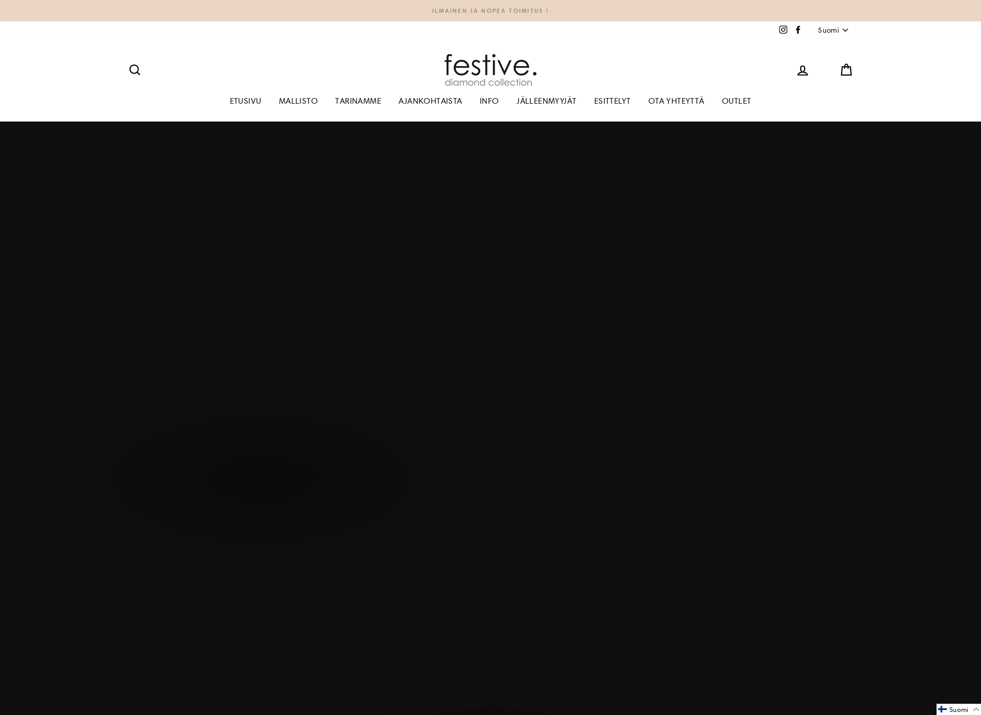 Screenshot for festive.fi