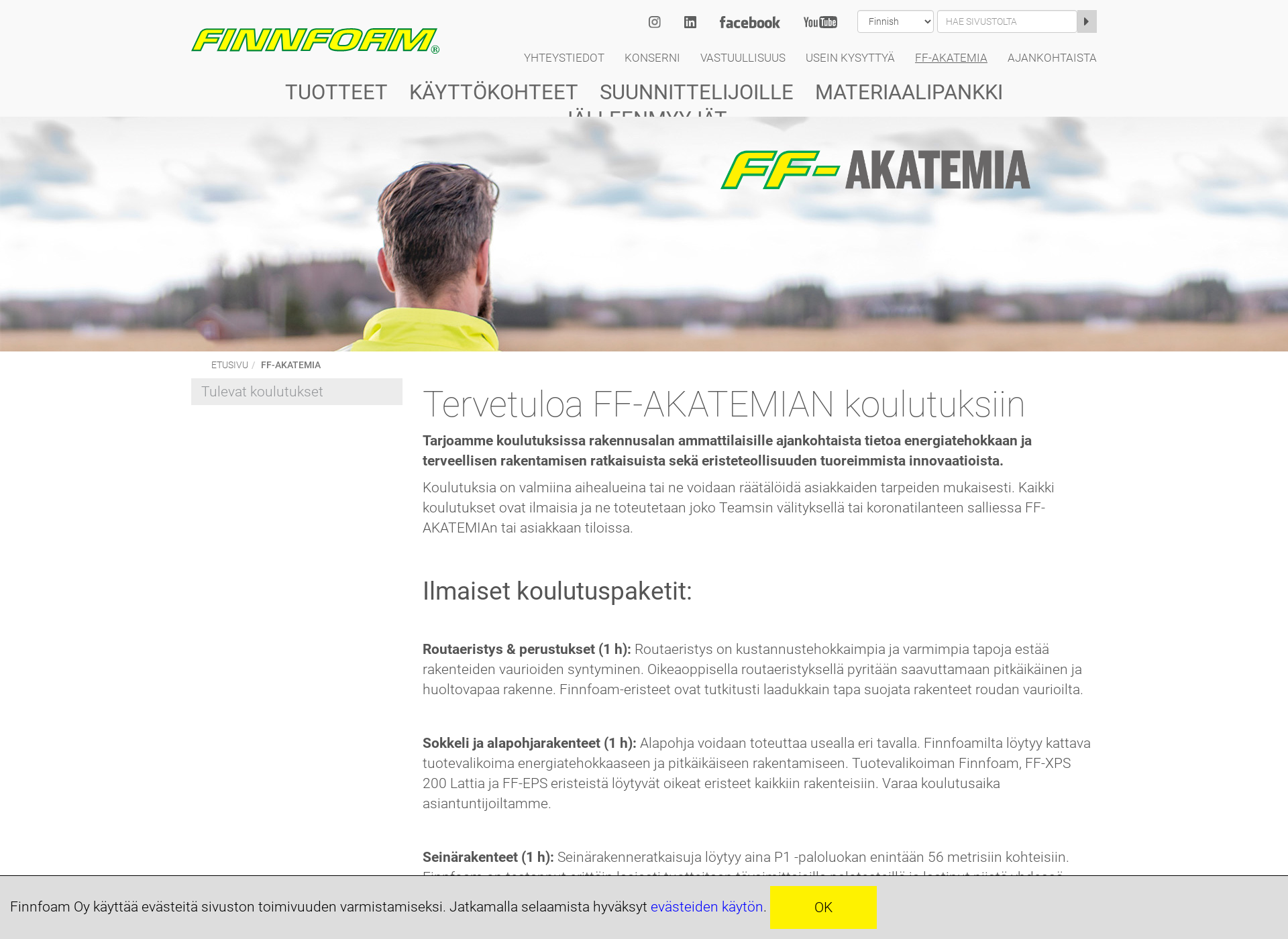 Screenshot for ffakatemia.fi