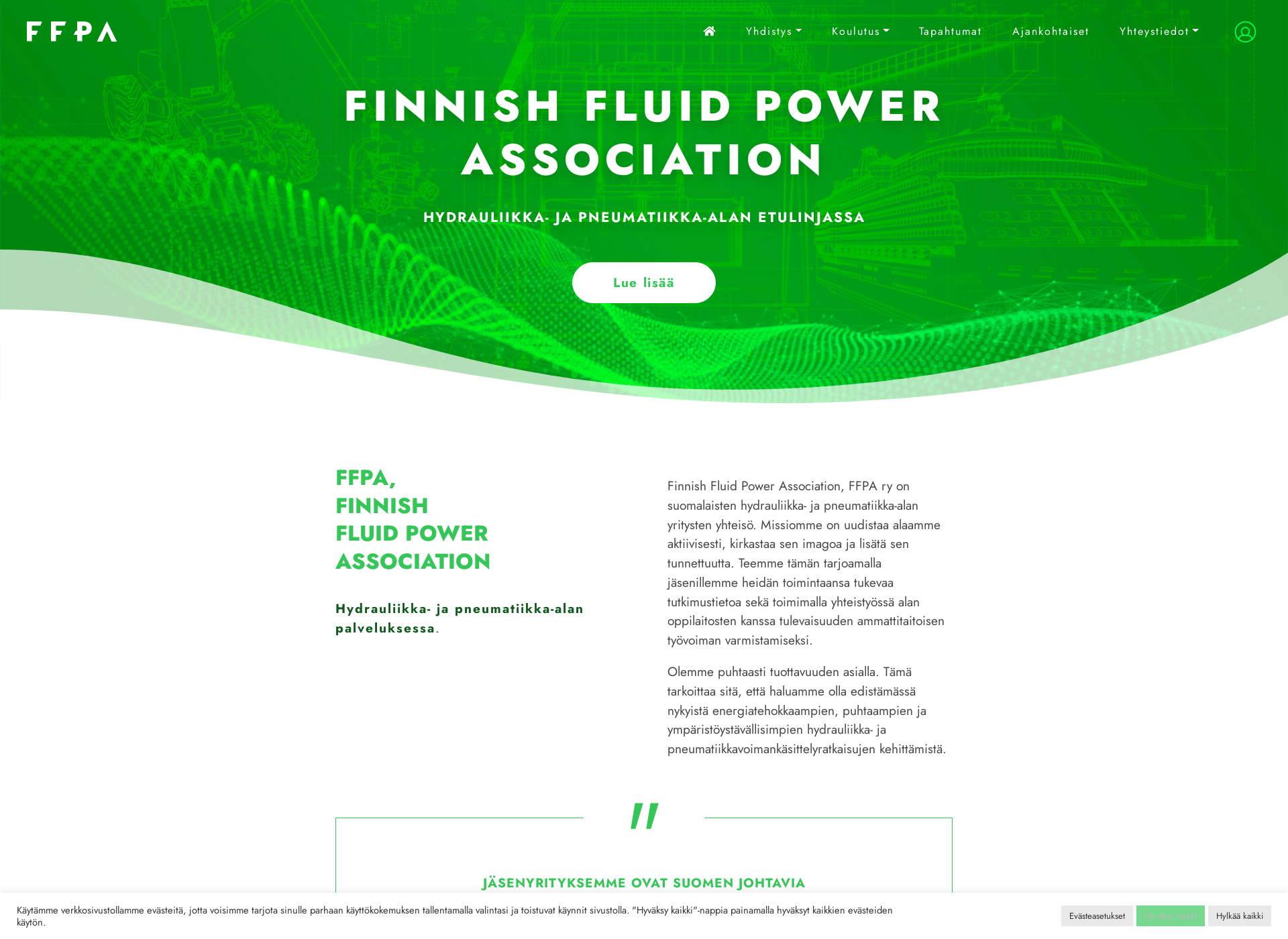 Skärmdump för fhpa.fi