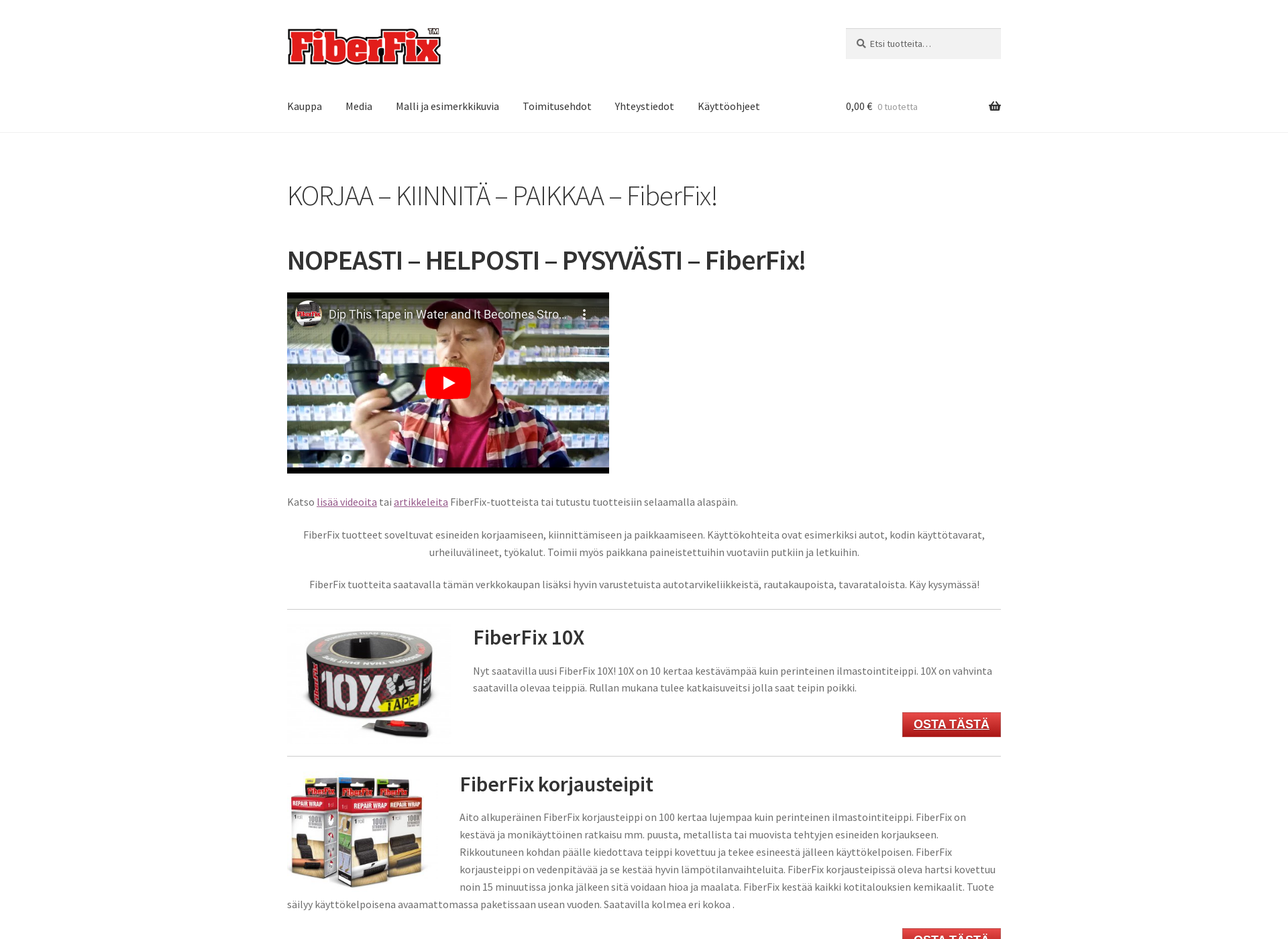 Screenshot for fiberfix.fi