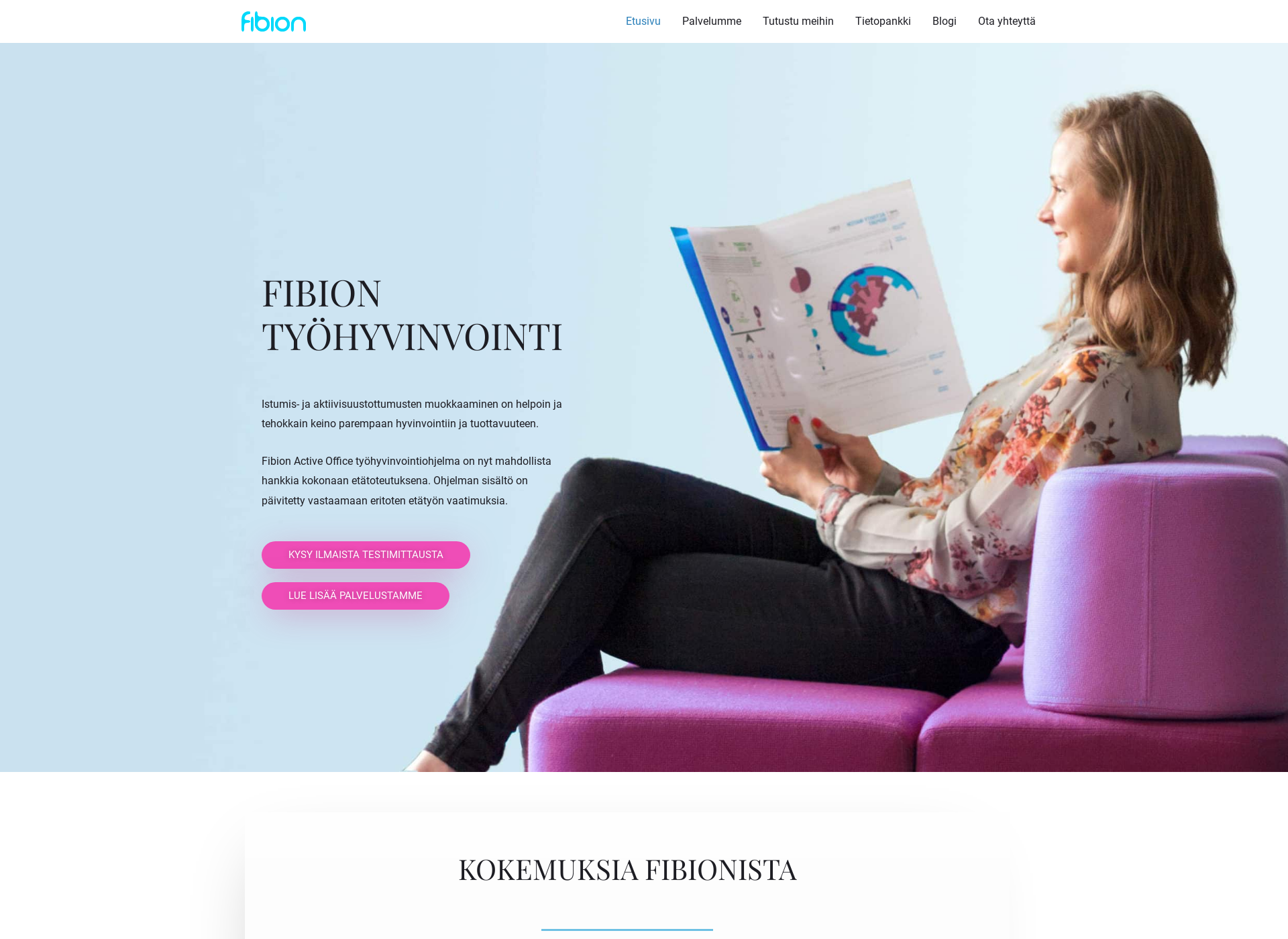 Screenshot for fibion.fi