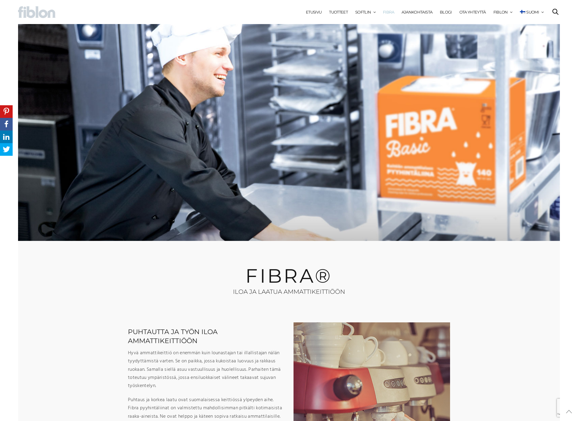 Screenshot for fibra.fi