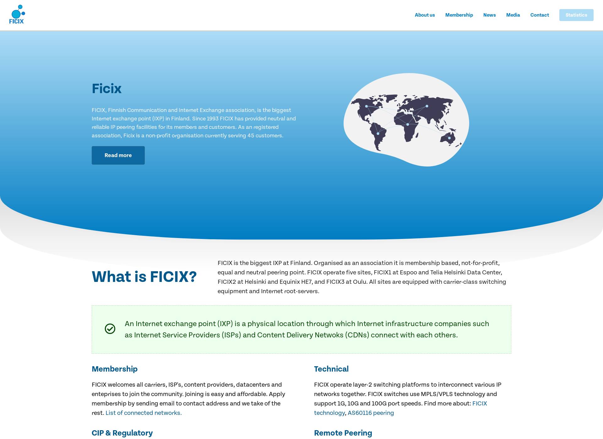 Screenshot for ficix.fi