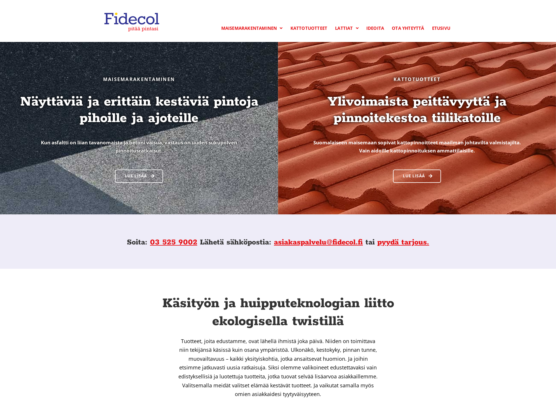 Screenshot for fidecol.fi
