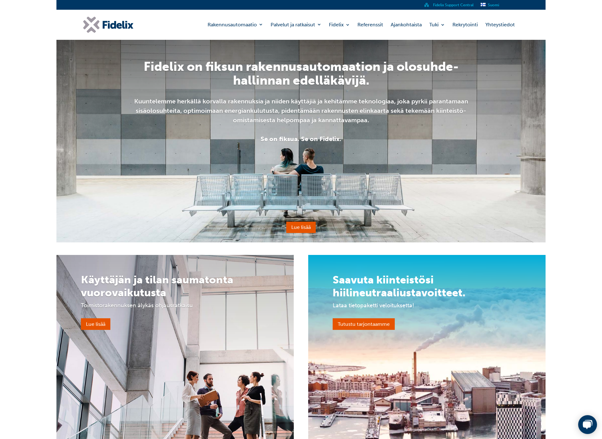 Screenshot for fidelix.fi