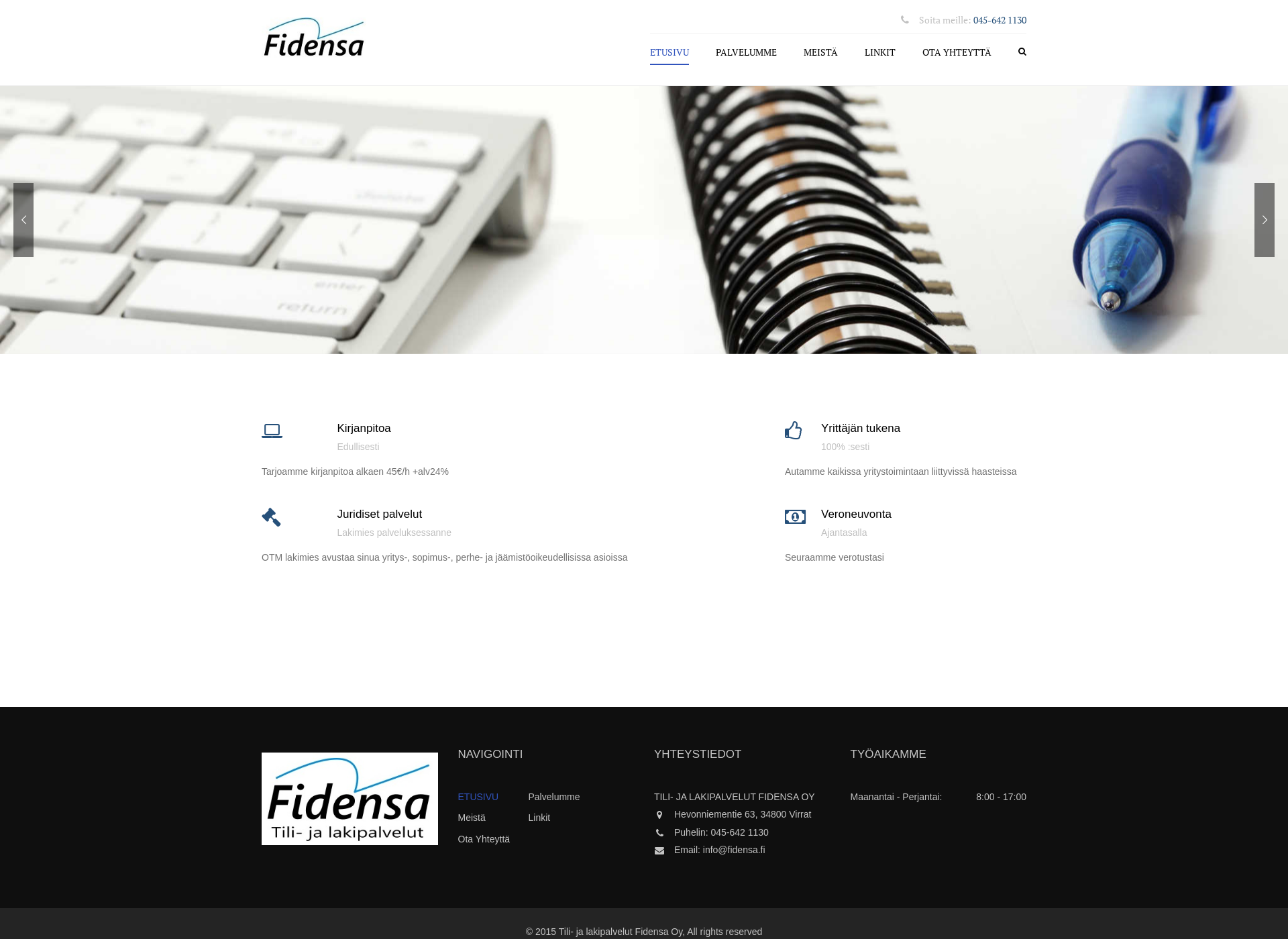 Screenshot for fidensa.fi