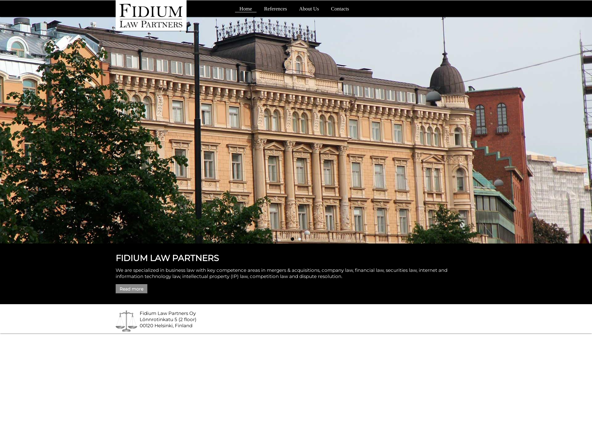 Screenshot for fidium.fi