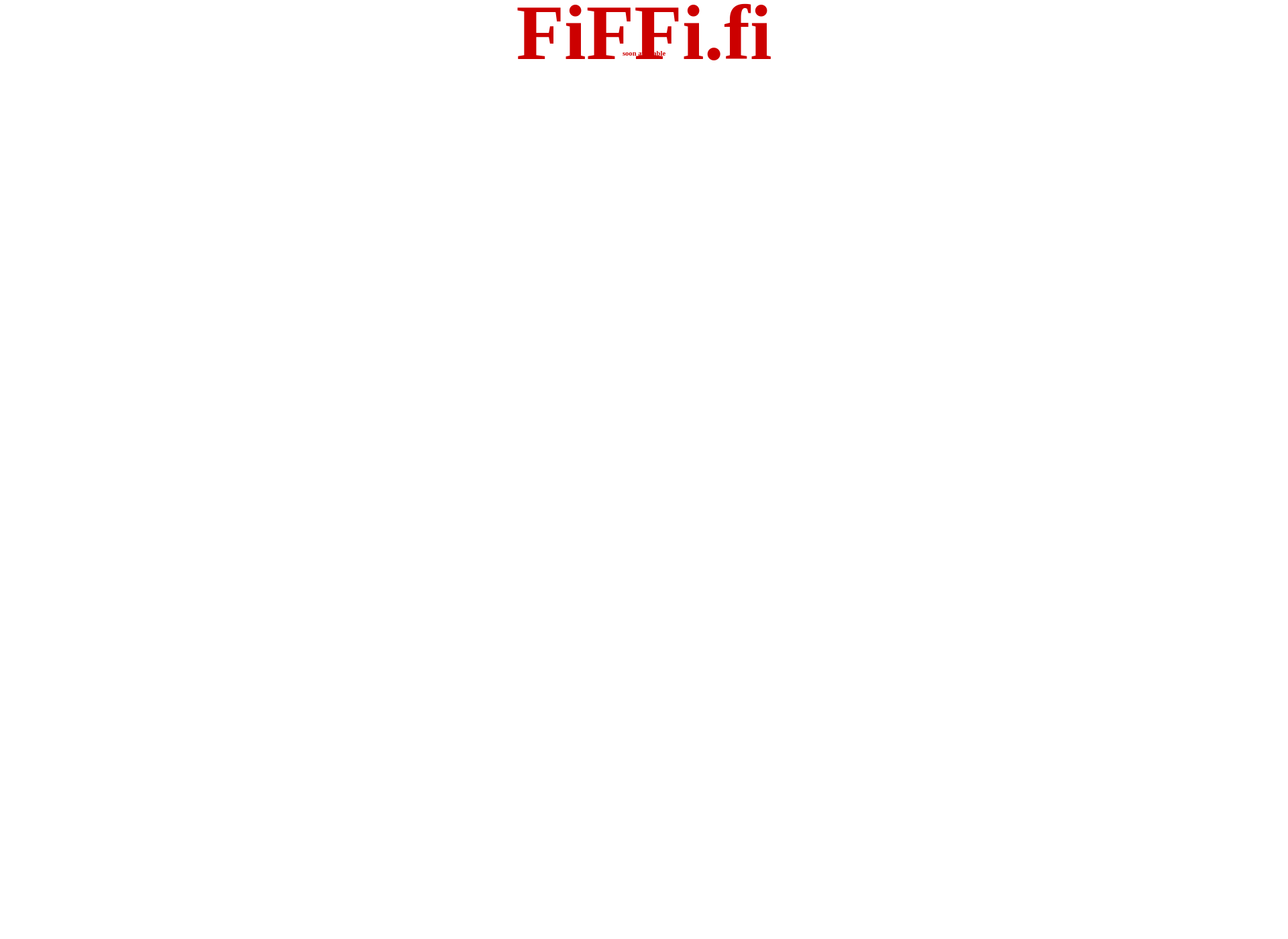 Screenshot for fiffi.fi