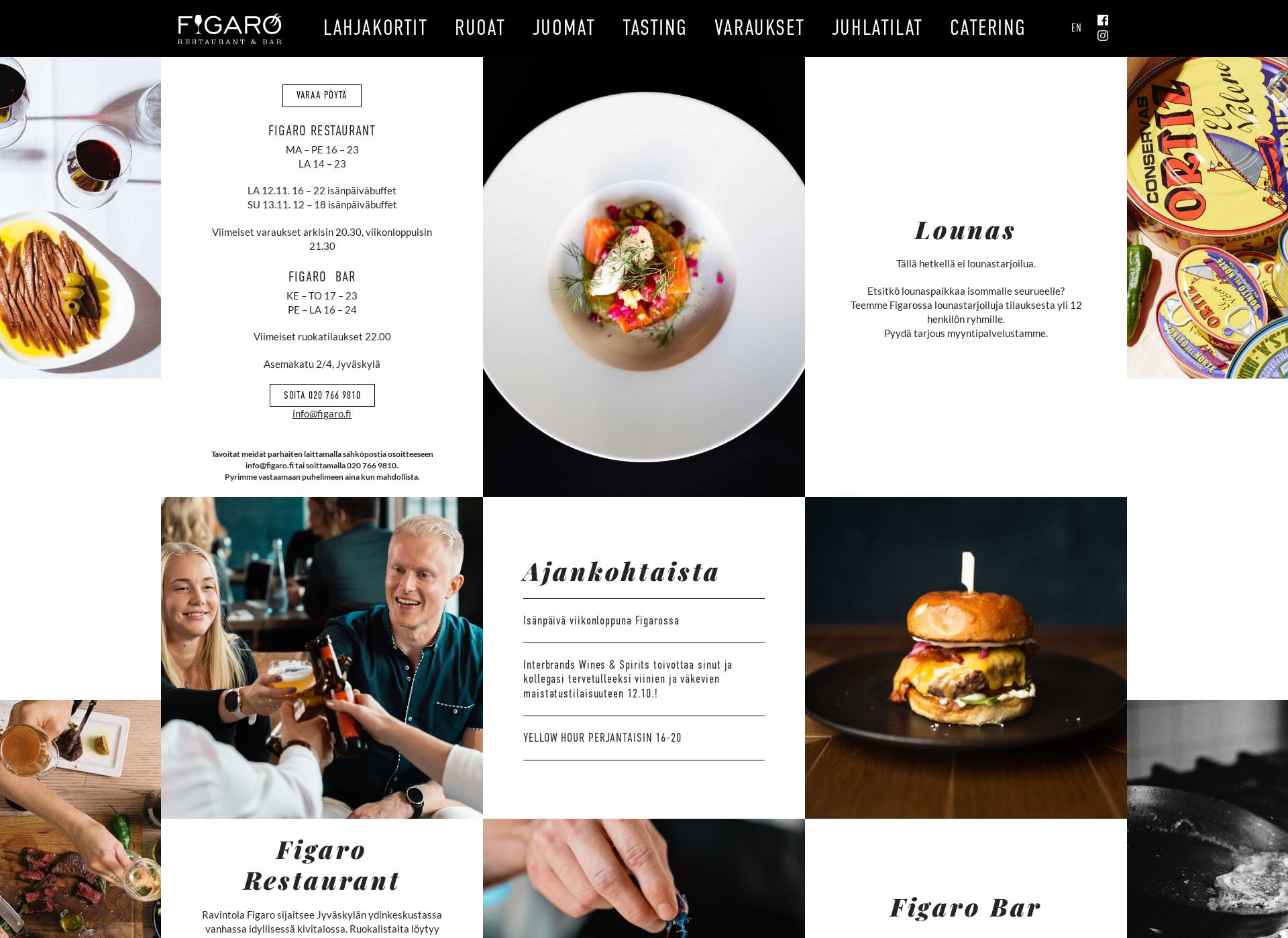 Screenshot for figaro-restaurant.com