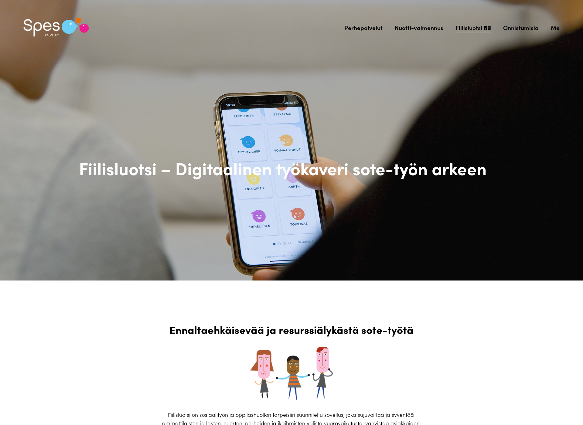 Screenshot for fiilisluotsi.fi