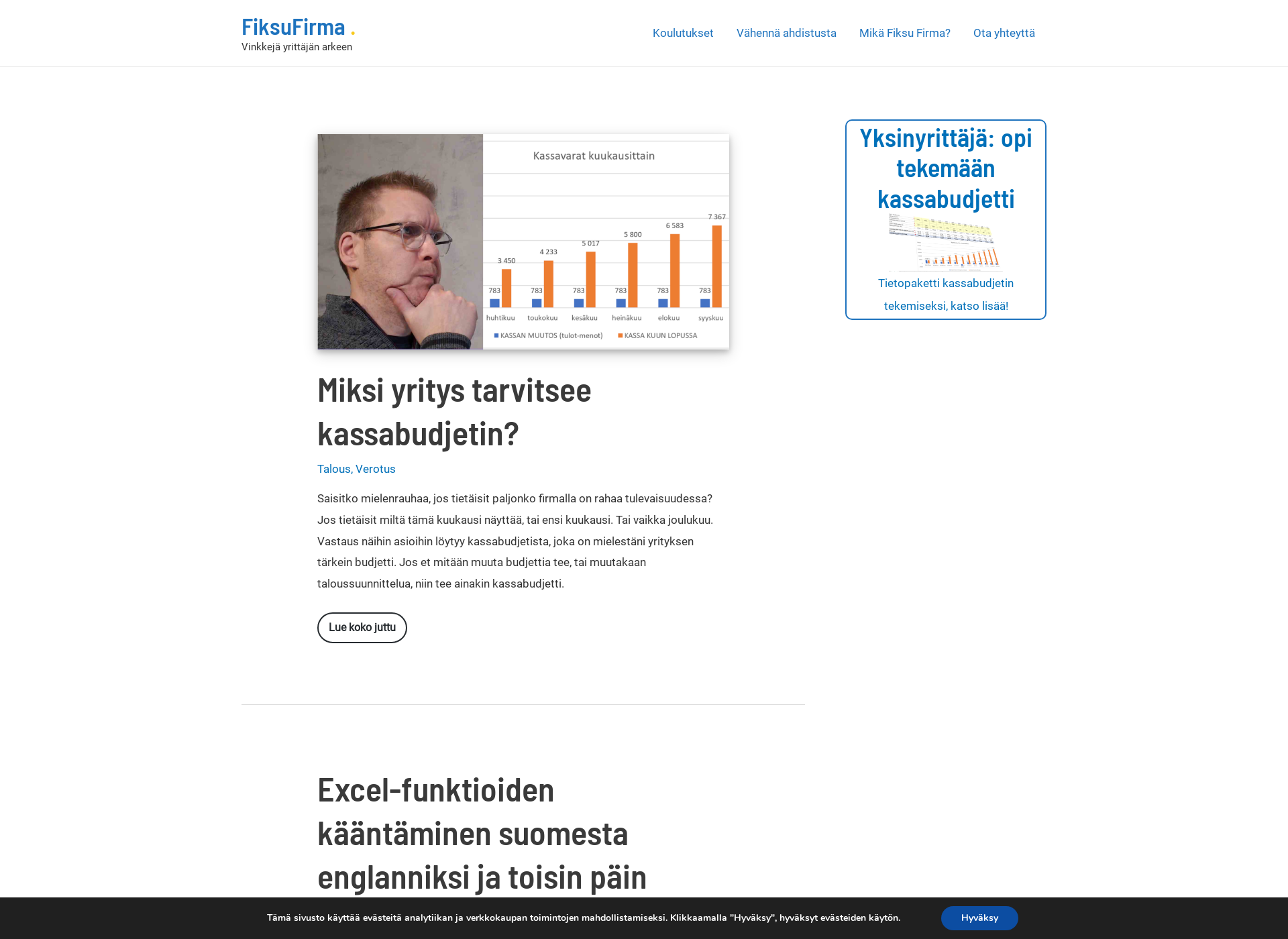 Screenshot for fiksufirma.fi