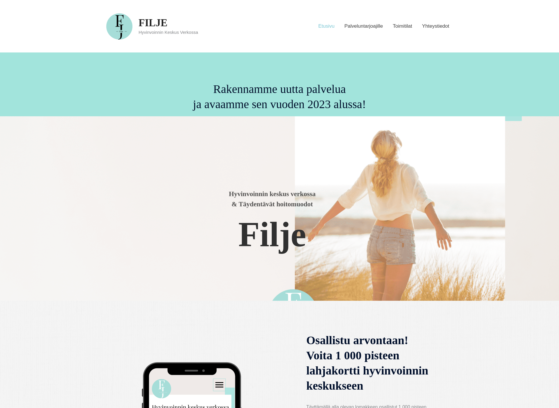 Screenshot for filje.fi