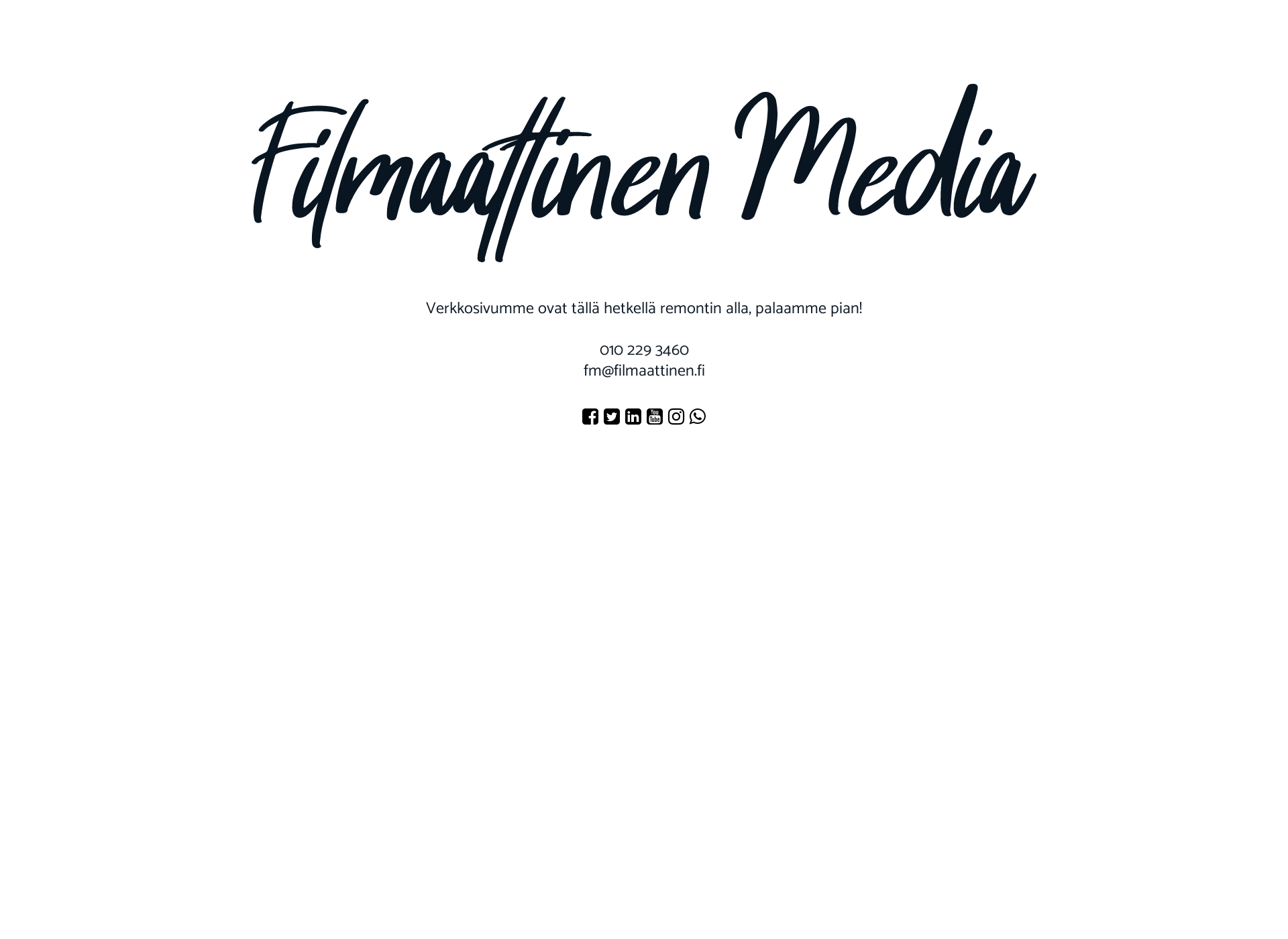 Skärmdump för filmaattinen.fi