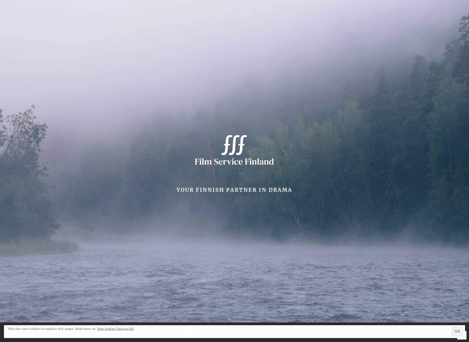 Skärmdump för filmservice.fi