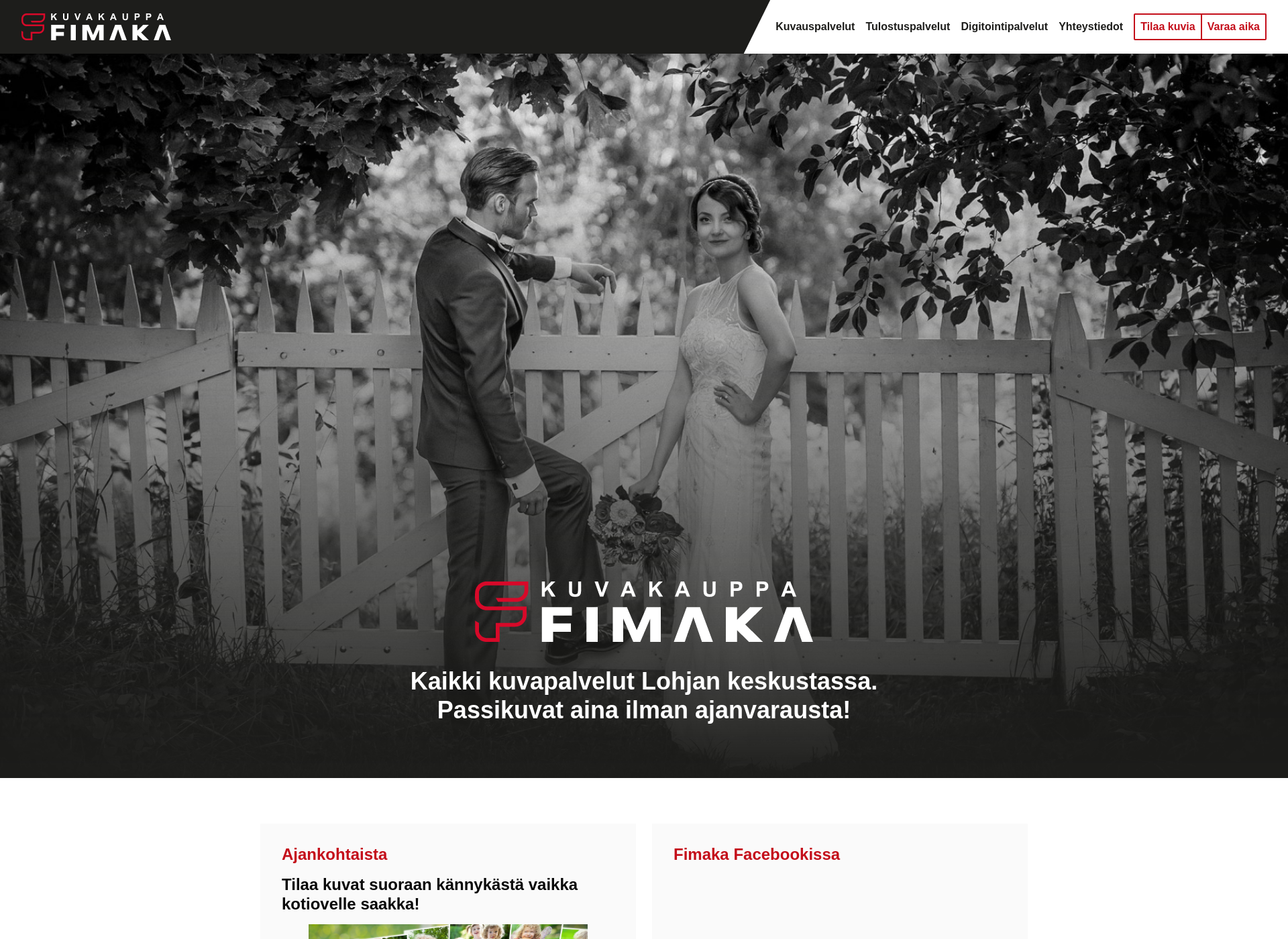 Skärmdump för fimaka.fi