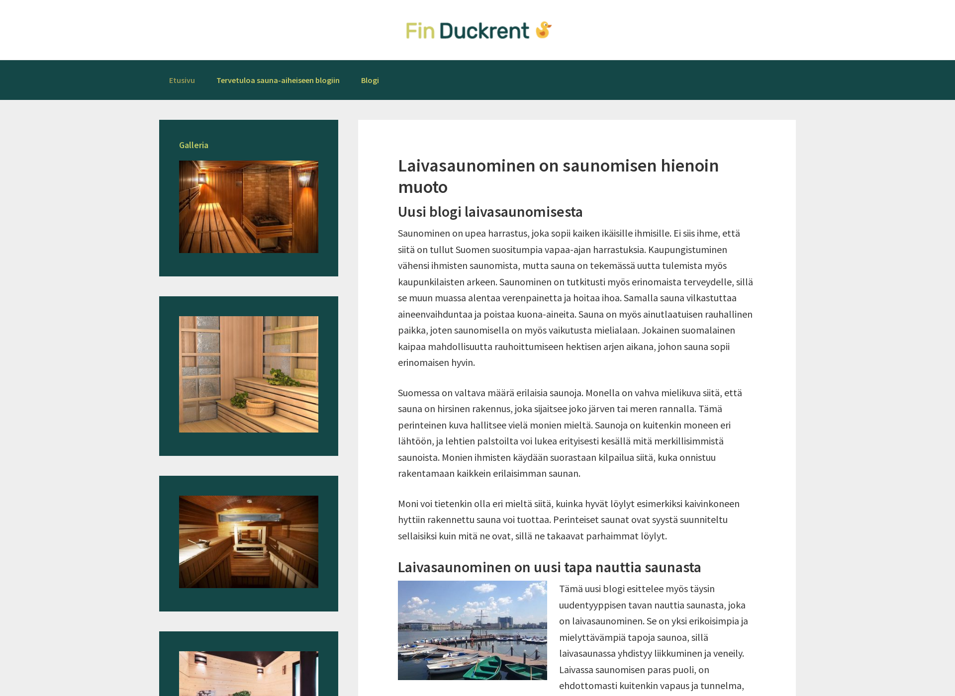 Screenshot for fin-duckrent.fi
