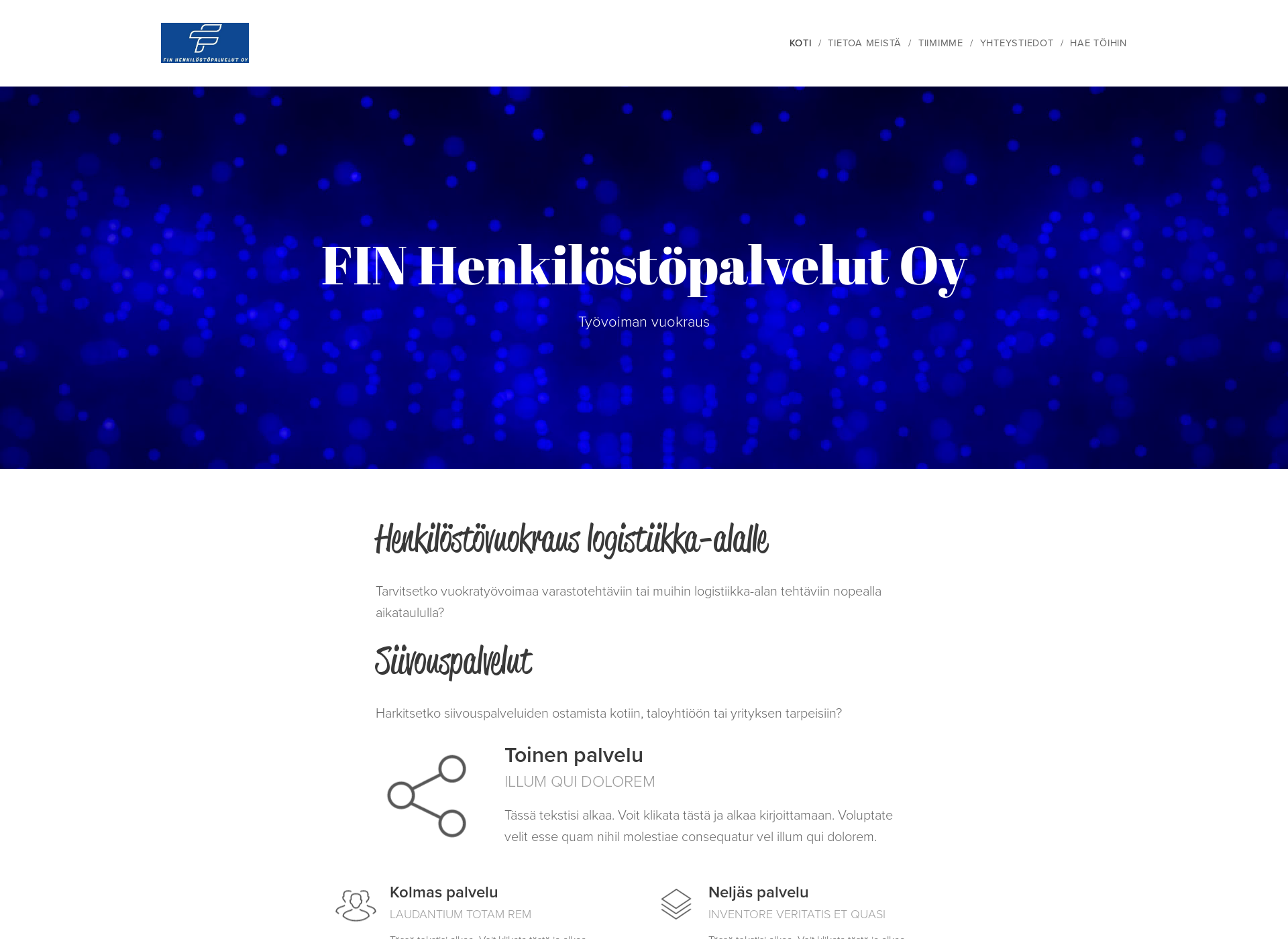 Screenshot for fin-henkilostopalvelut.fi