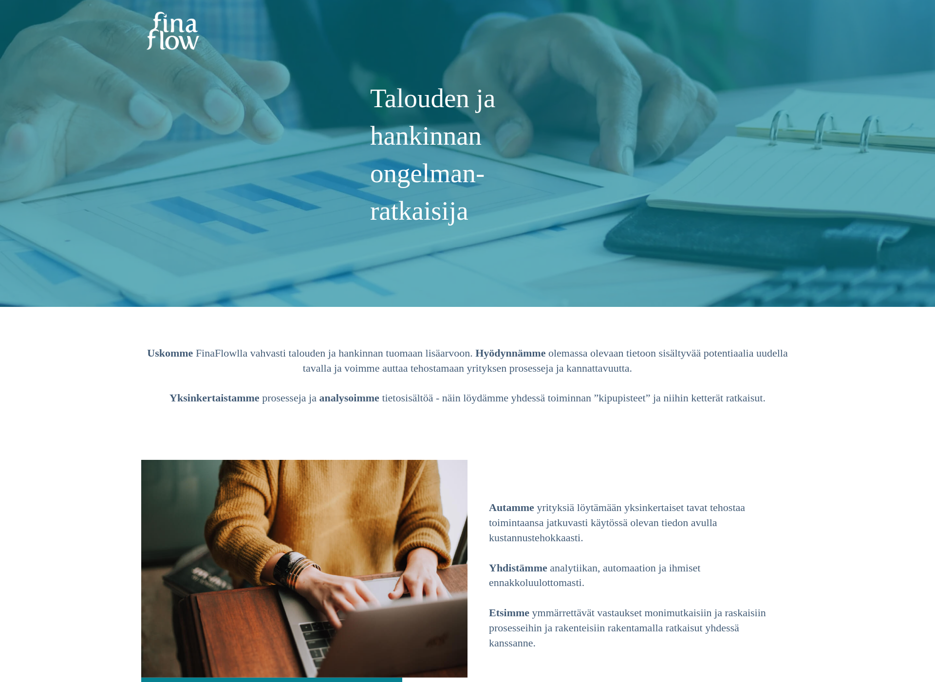 Screenshot for finaflow.fi