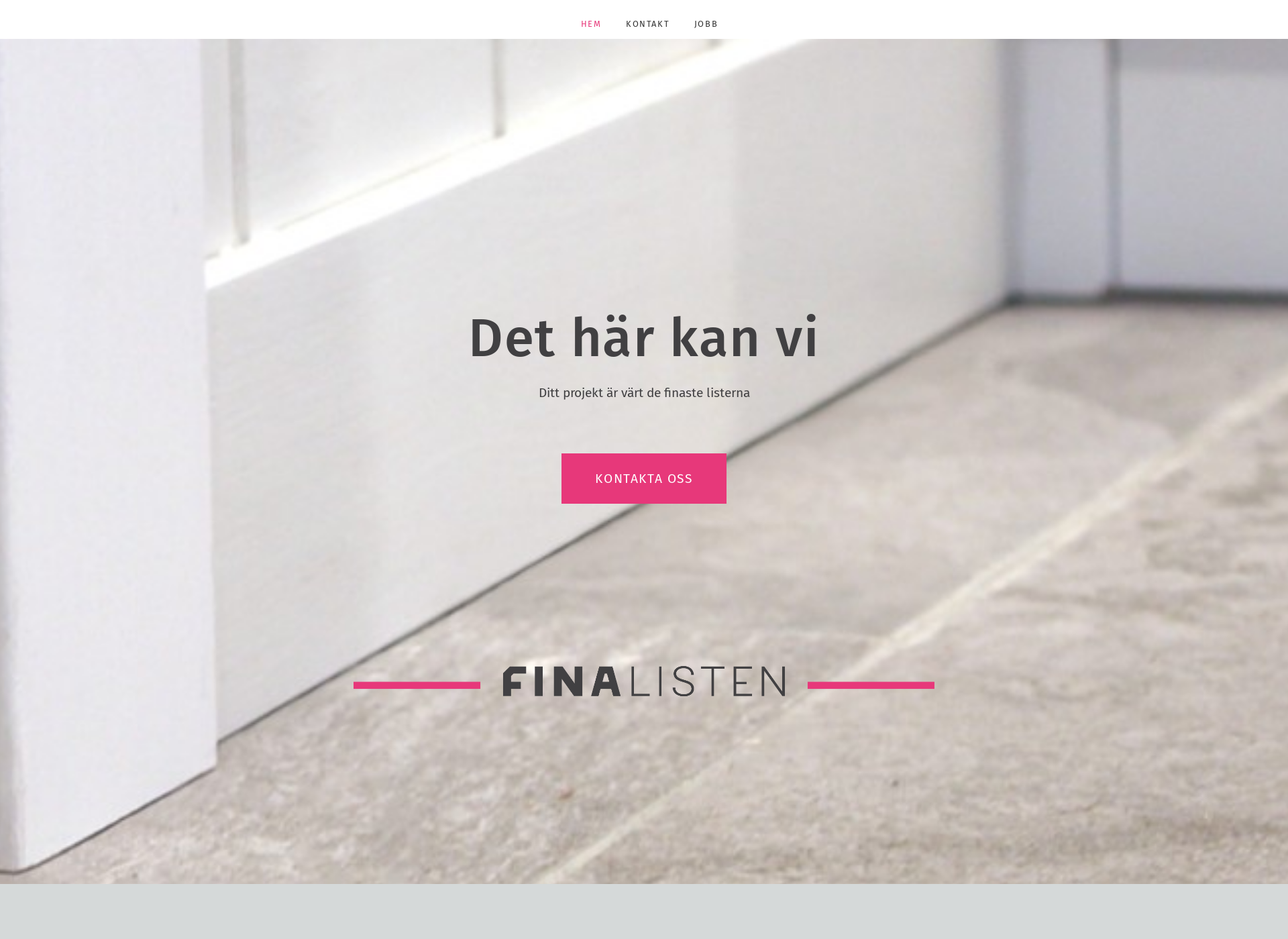 Skärmdump för finalisten.fi