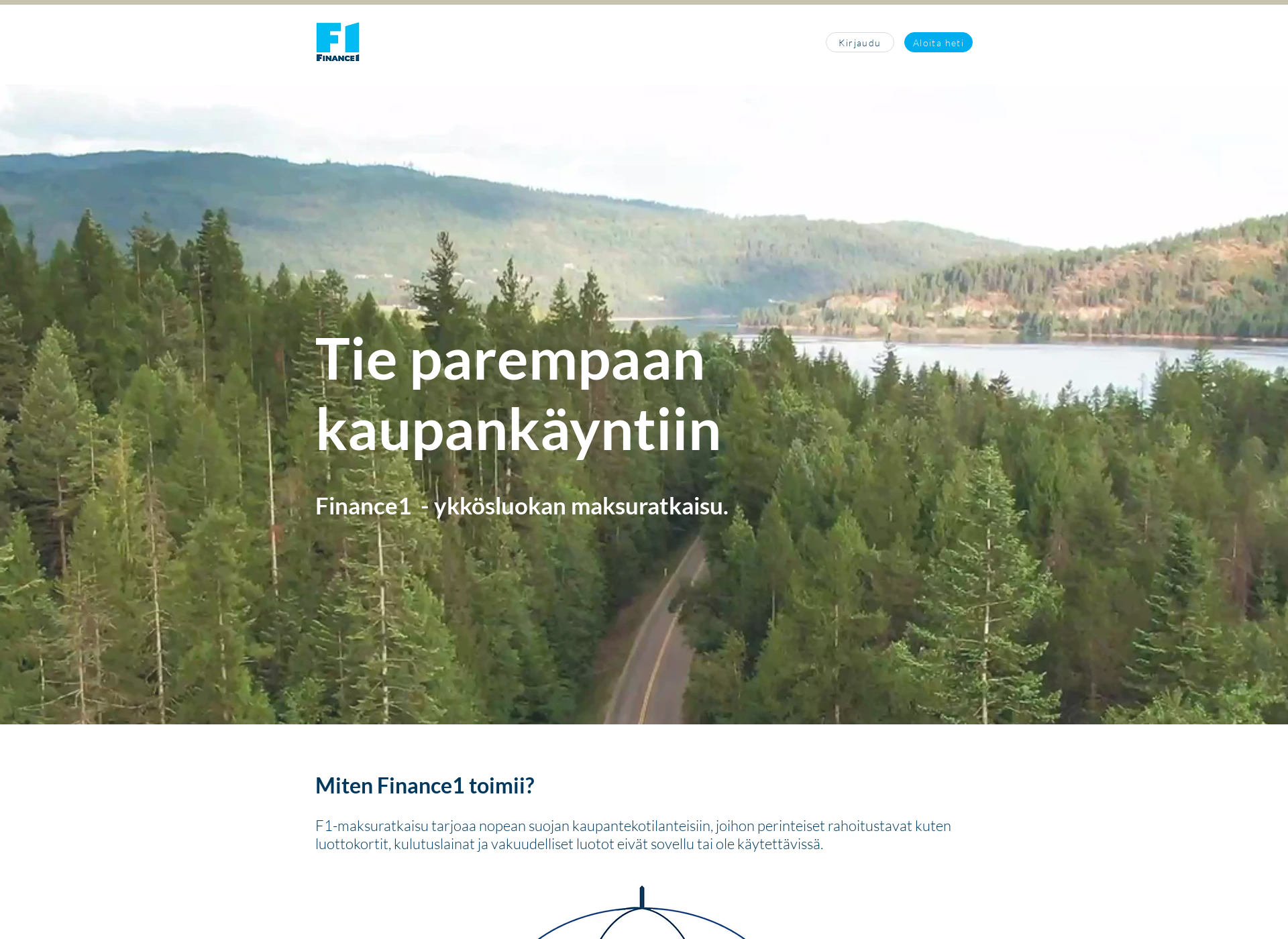 Skärmdump för finance1.fi