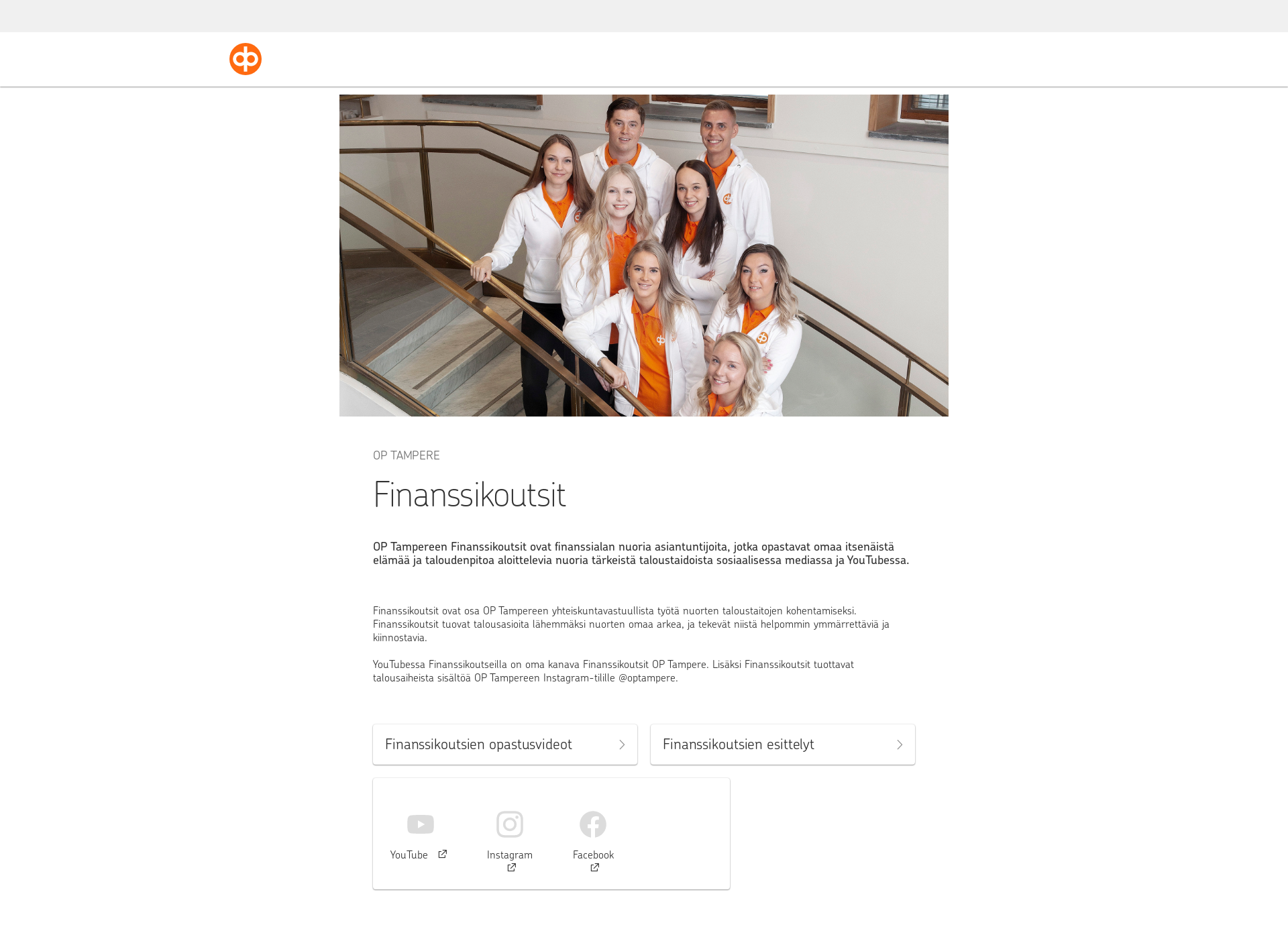 Screenshot for finanssikoutsit.fi